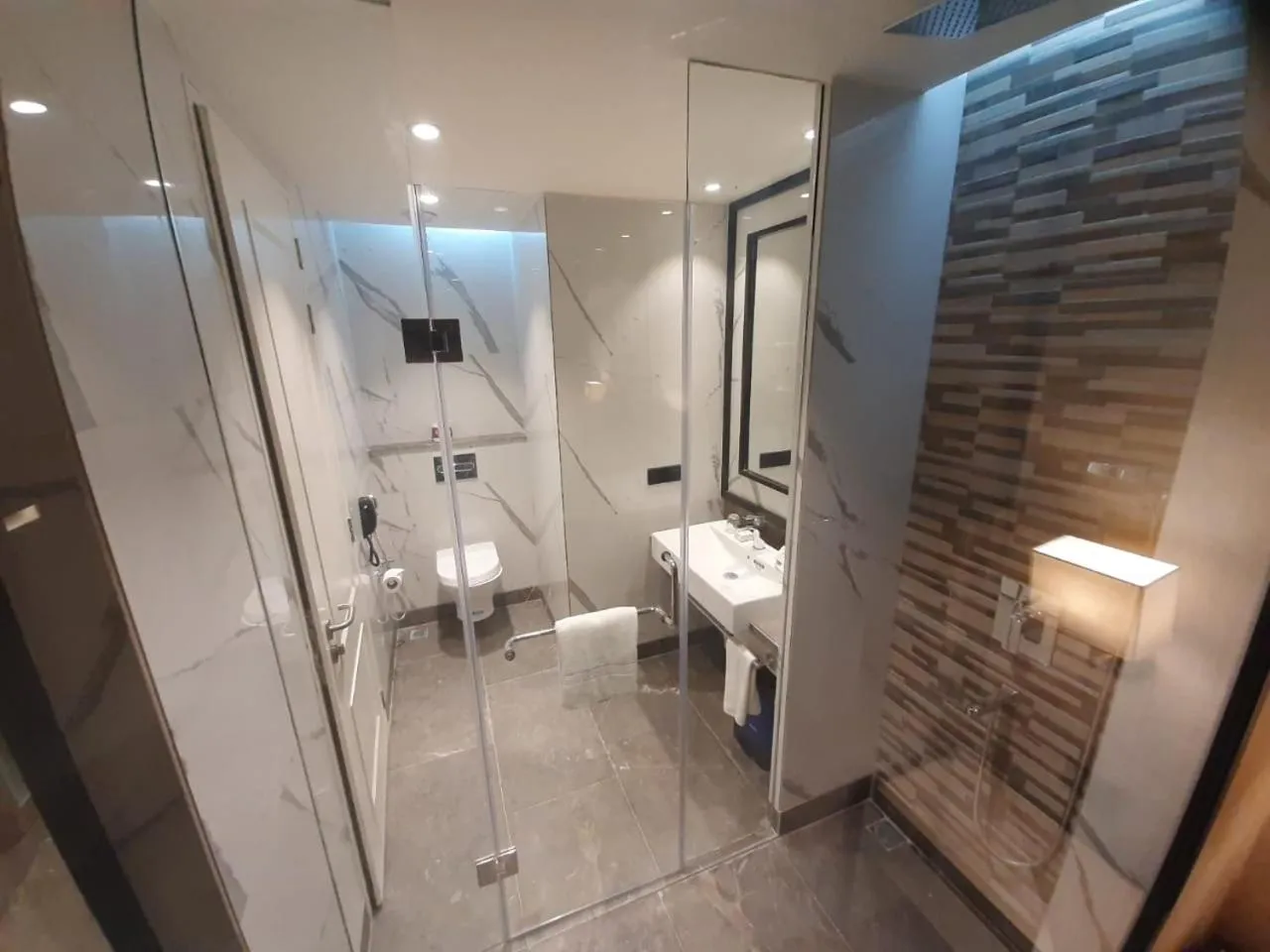 Bathroom in Hotel Polo Towers Agartala