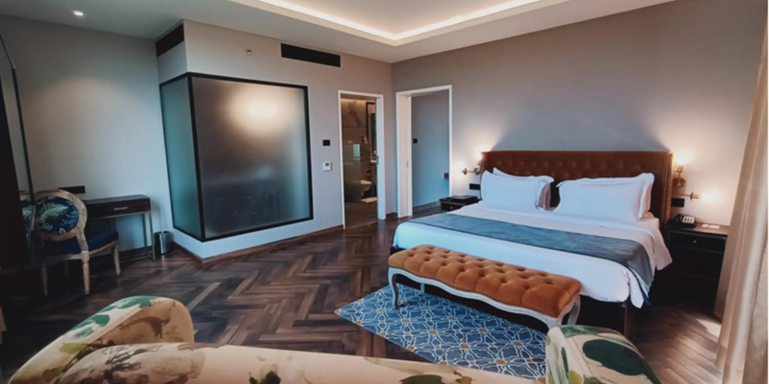 Bed in Hotel Polo Towers Agartala