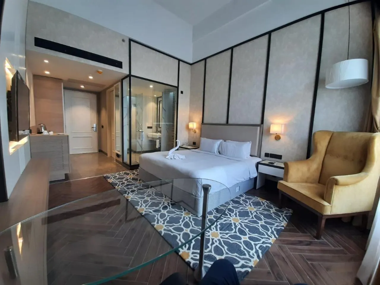 Photo of the whole room in Hotel Polo Towers Agartala