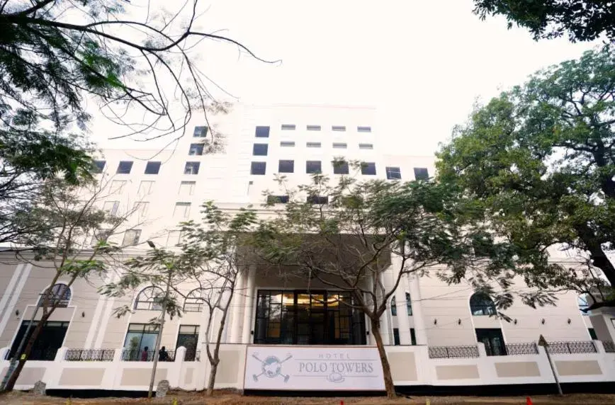 Property building in Hotel Polo Towers Agartala Property building in Hotel Polo Towers Agartala