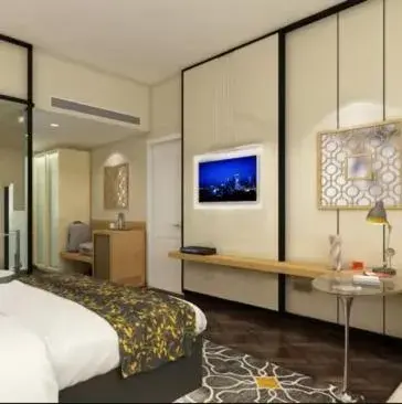 Bed in Hotel Polo Towers Agartala Bed in Hotel Polo Towers Agartala