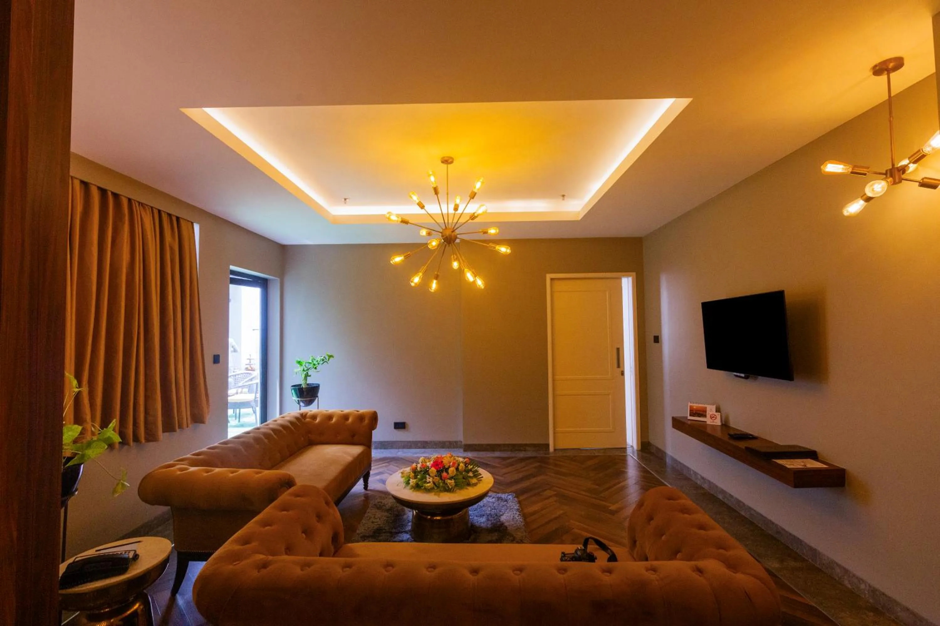 Living room in Hotel Polo Towers Agartala