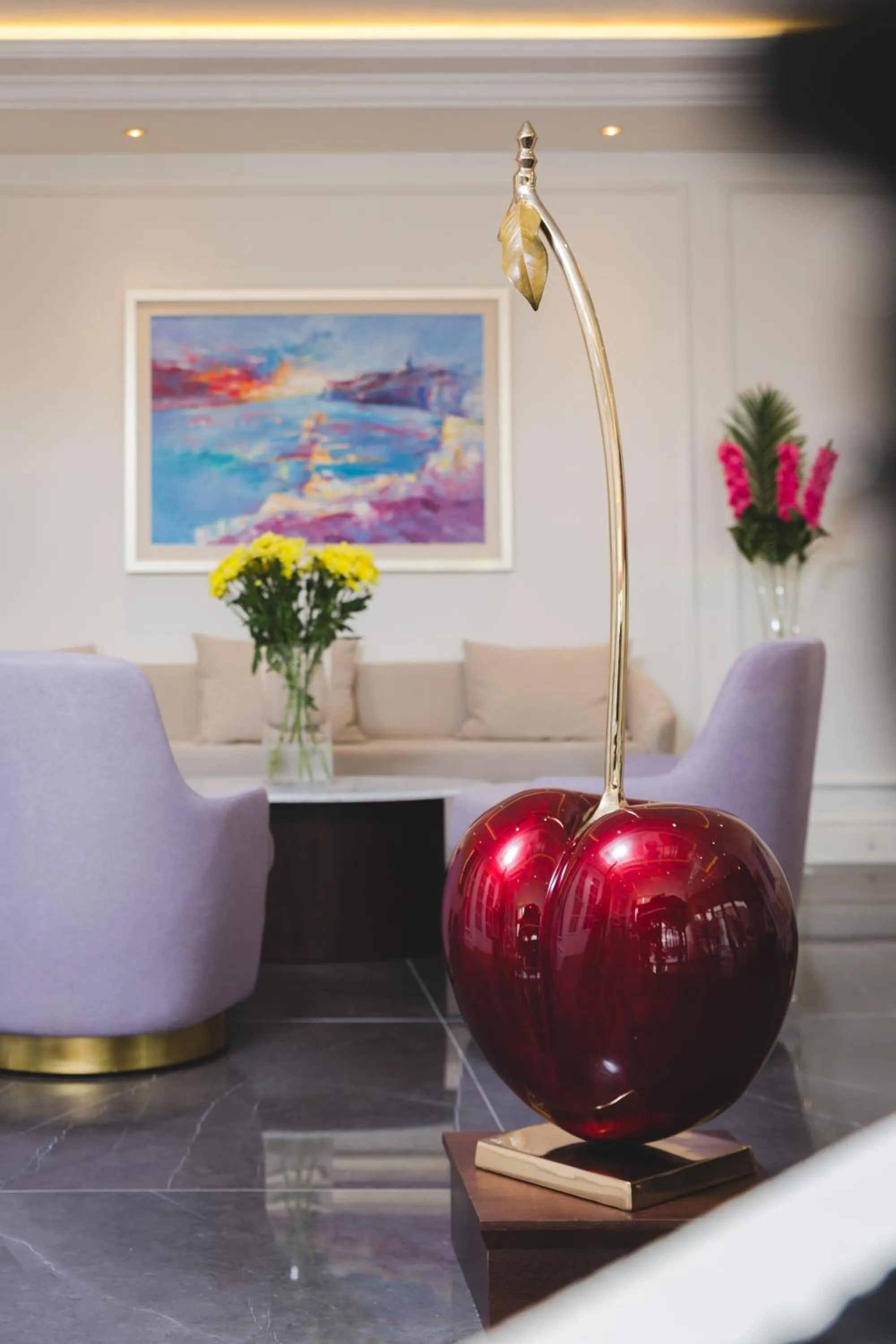 Lobby or reception in Boutique Hotel Vissi d'Arte