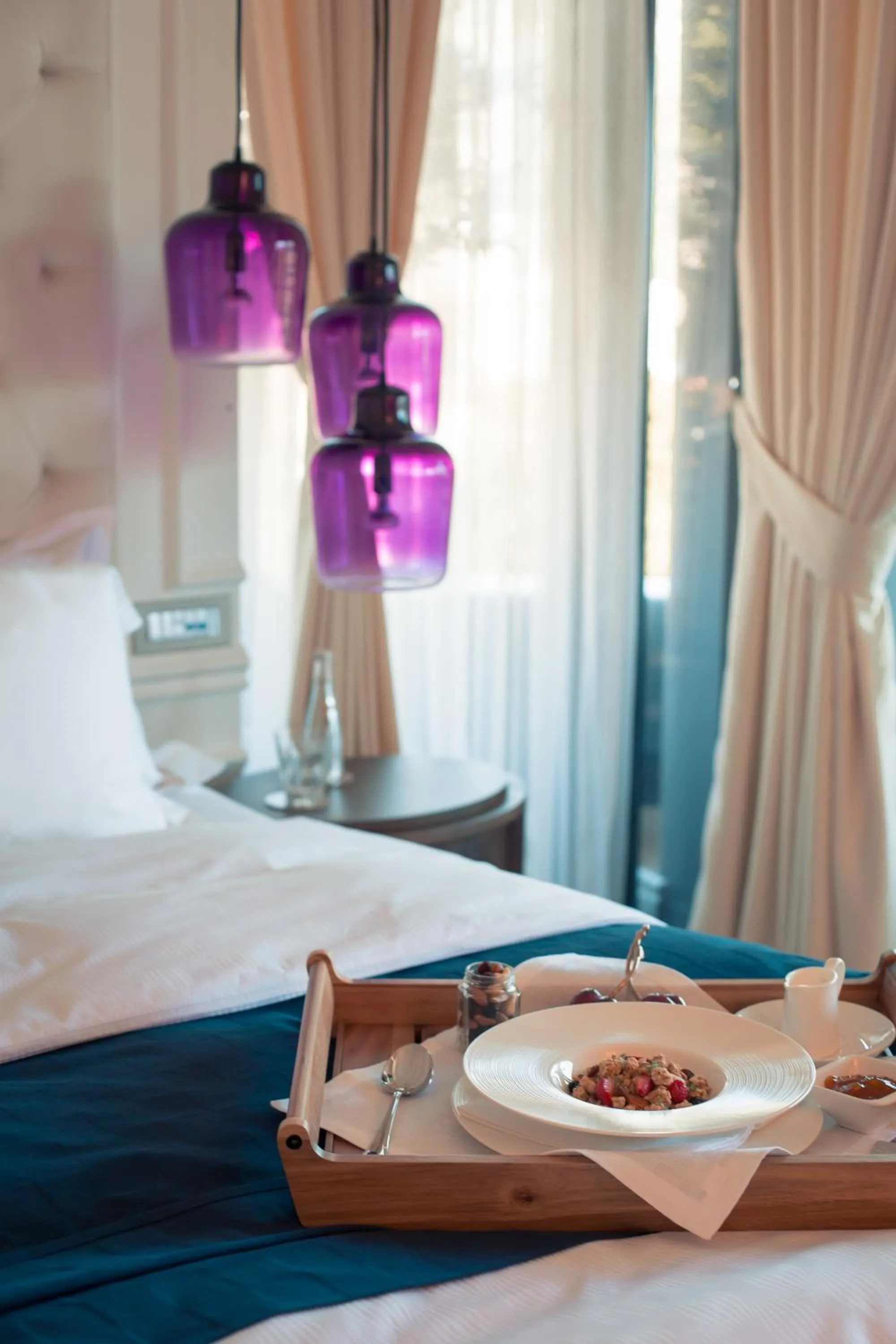 Bed in Boutique Hotel Vissi d'Arte