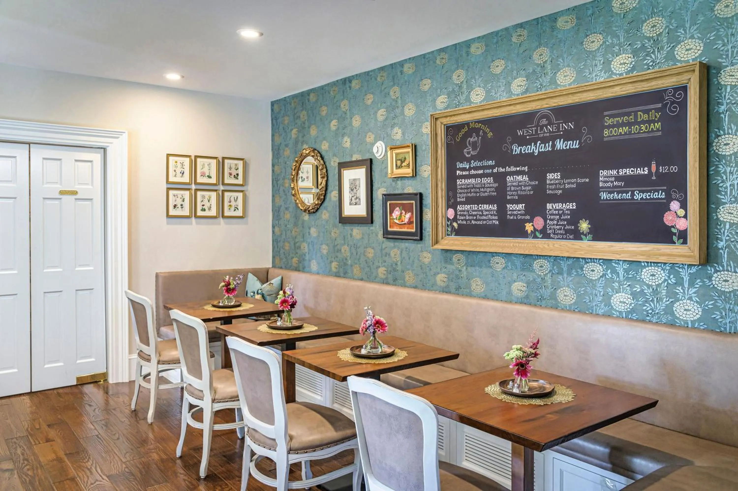 Breakfast in The West Lane Inn