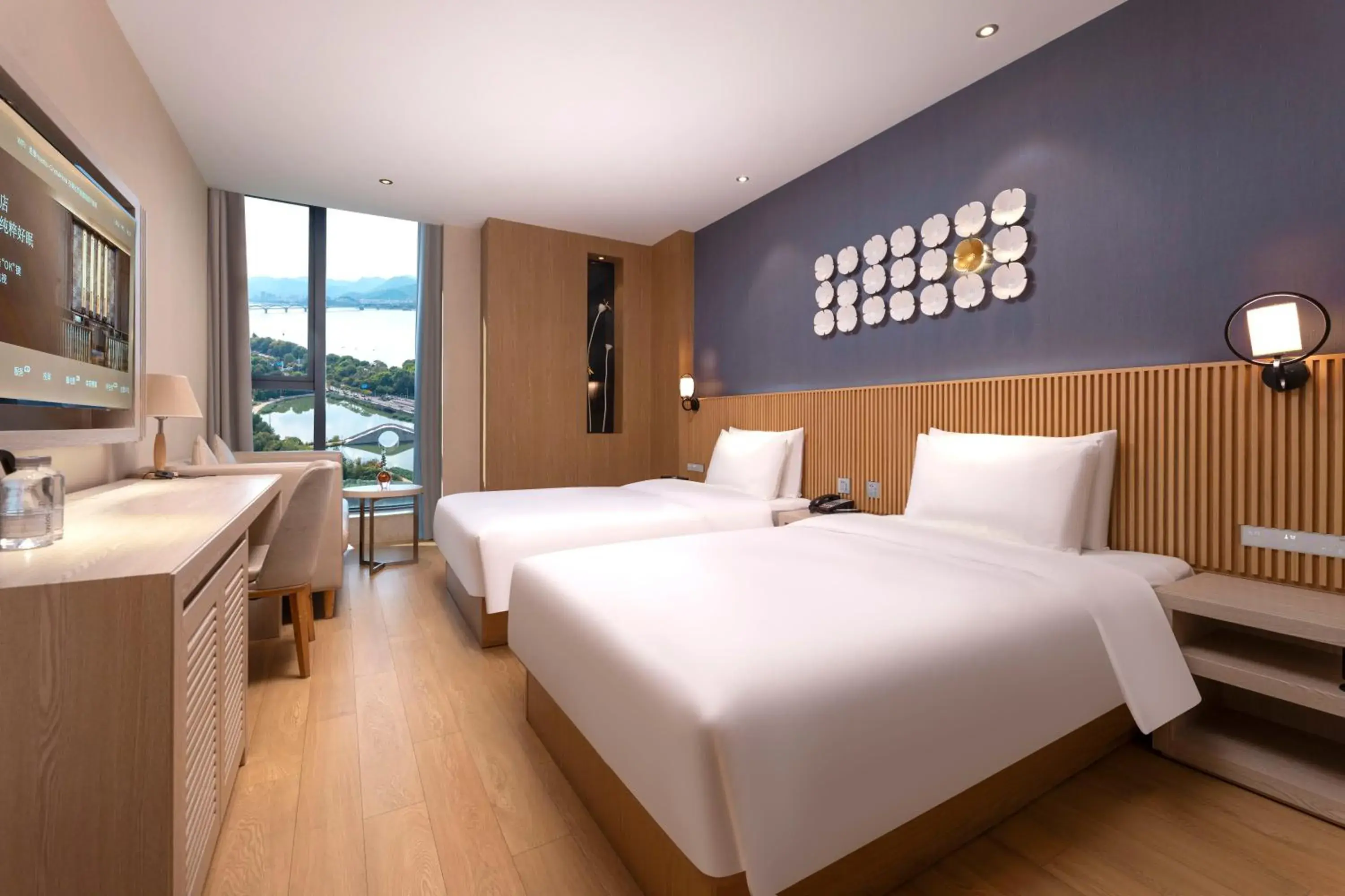 Bed in Crystal Orange Hotel (Hangzhou Binjiang Star Avenue) Bed in Crystal Orange Hotel (Hangzhou Binjiang Star Avenue)