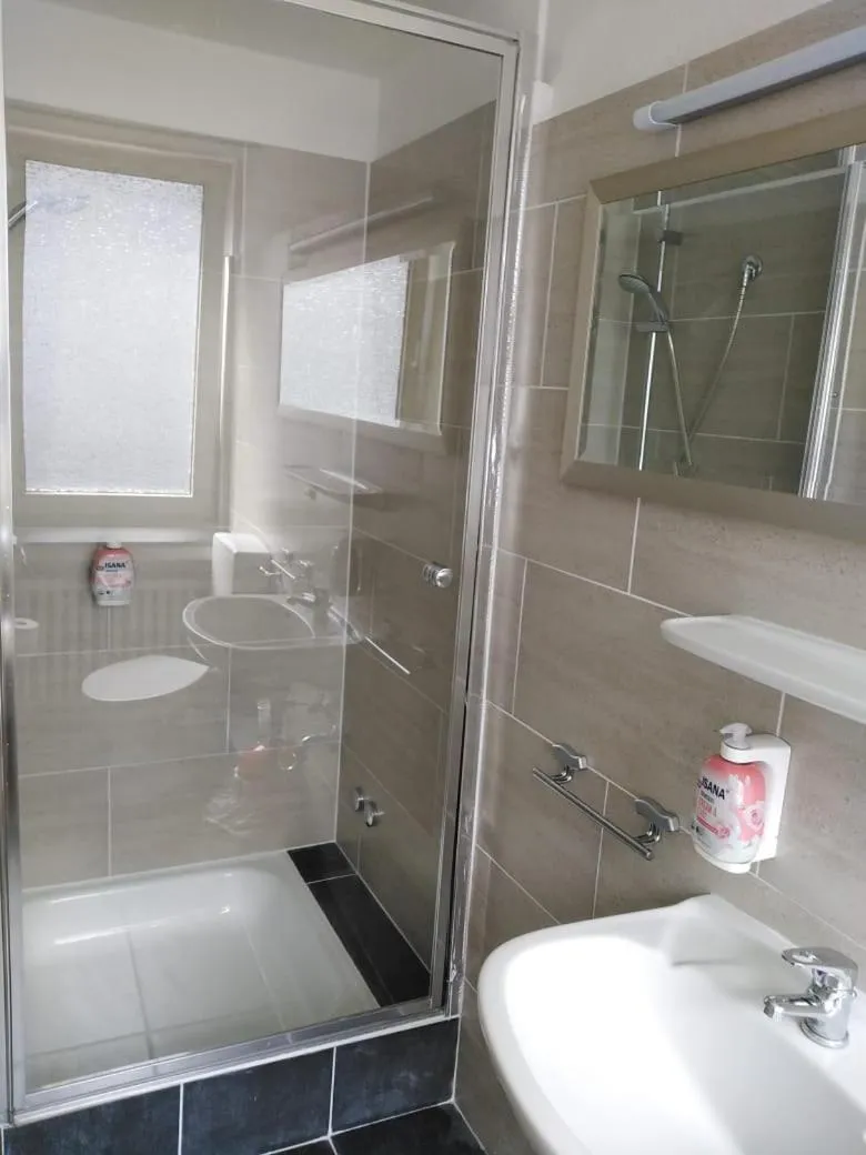 Shower in Hotel Berliner Hof