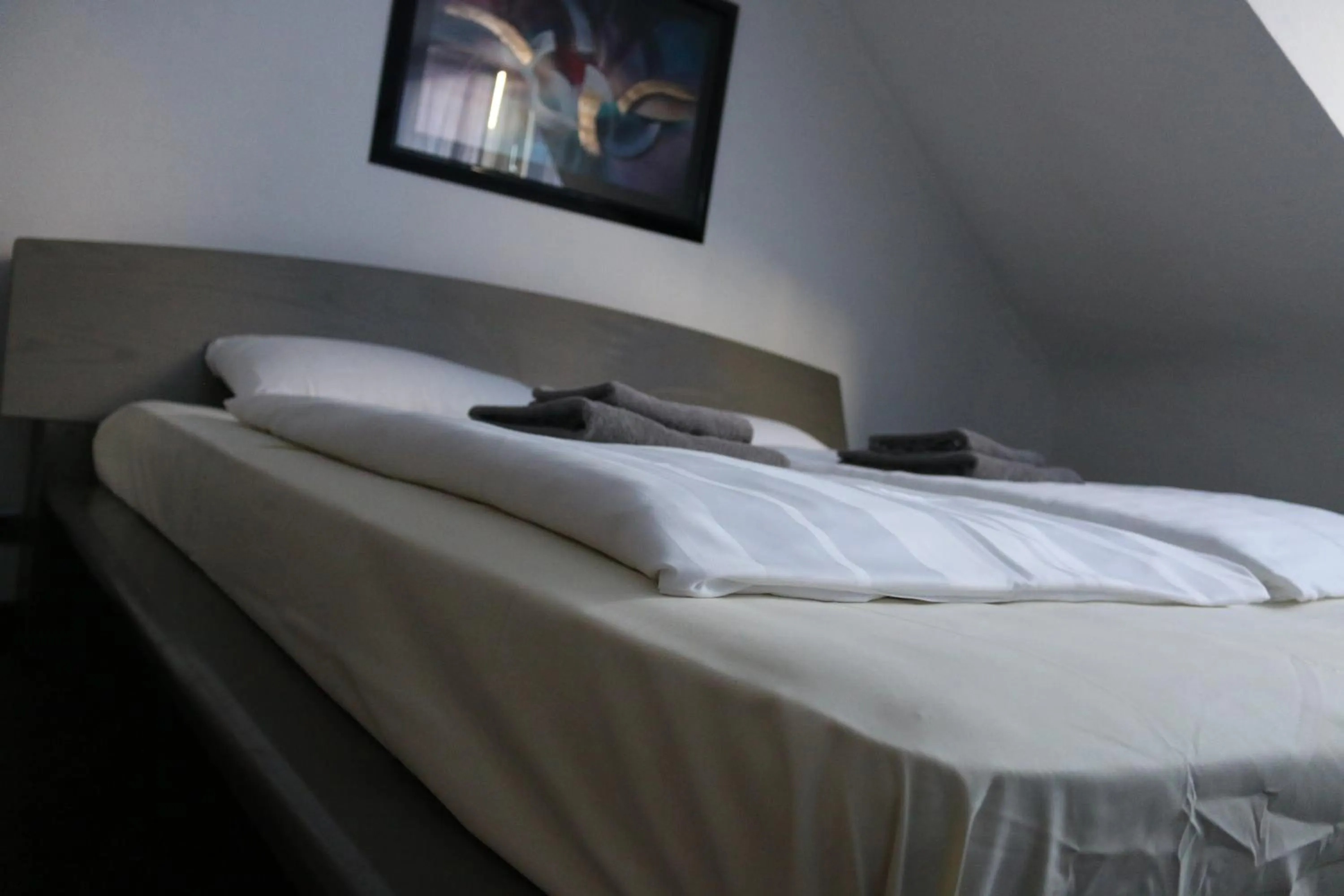 Bed in Hotel Berliner Hof