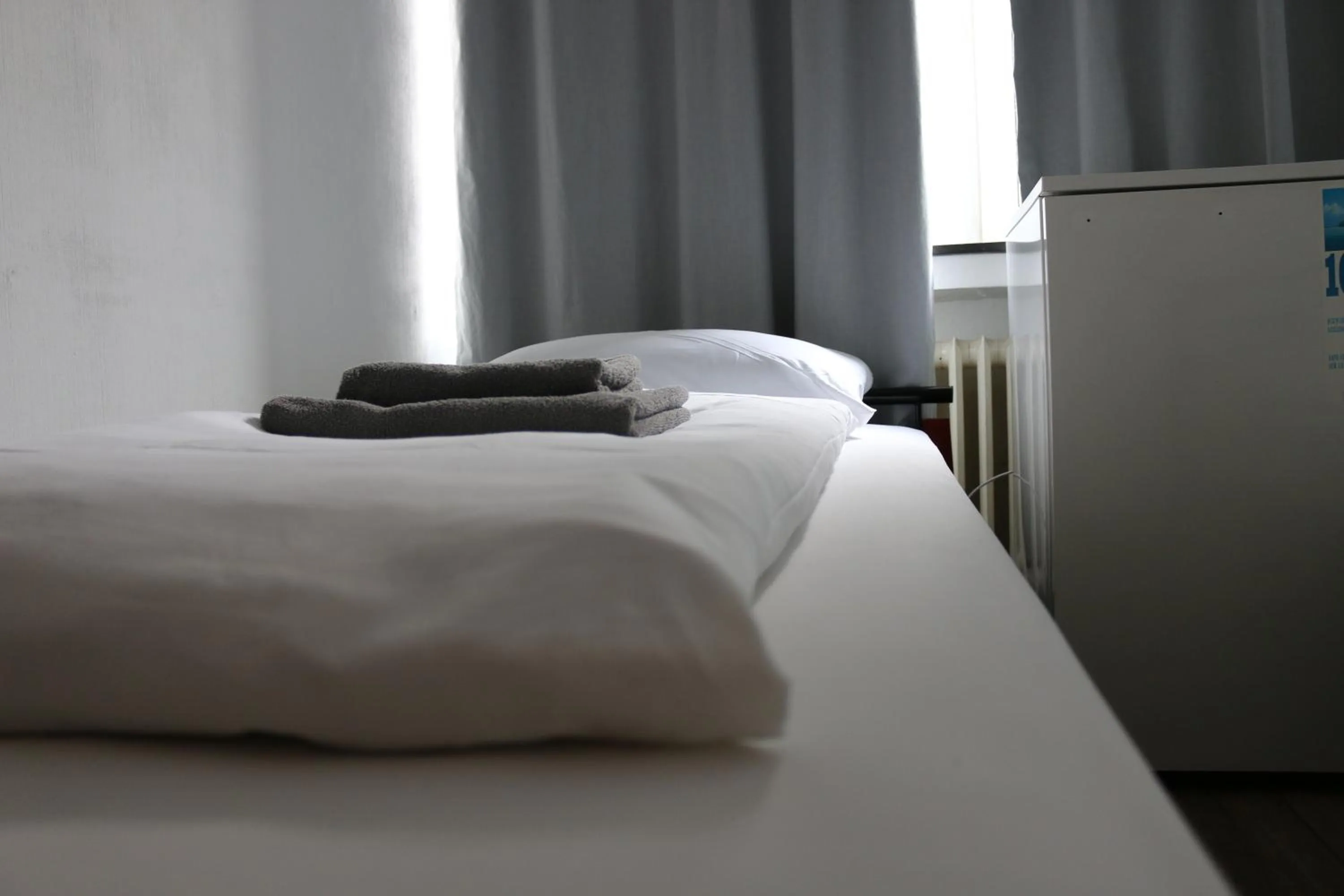 Bed in Hotel Berliner Hof