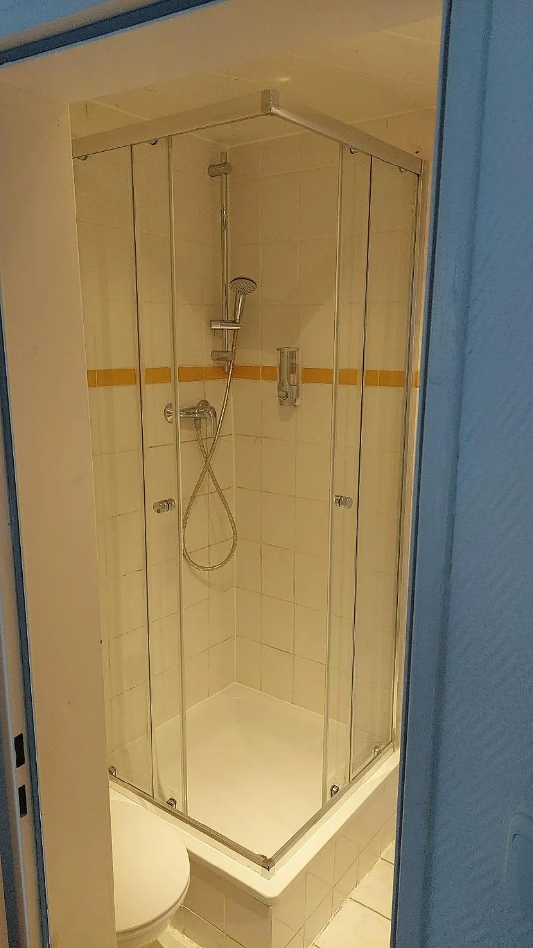 Shower in Hotel Berliner Hof