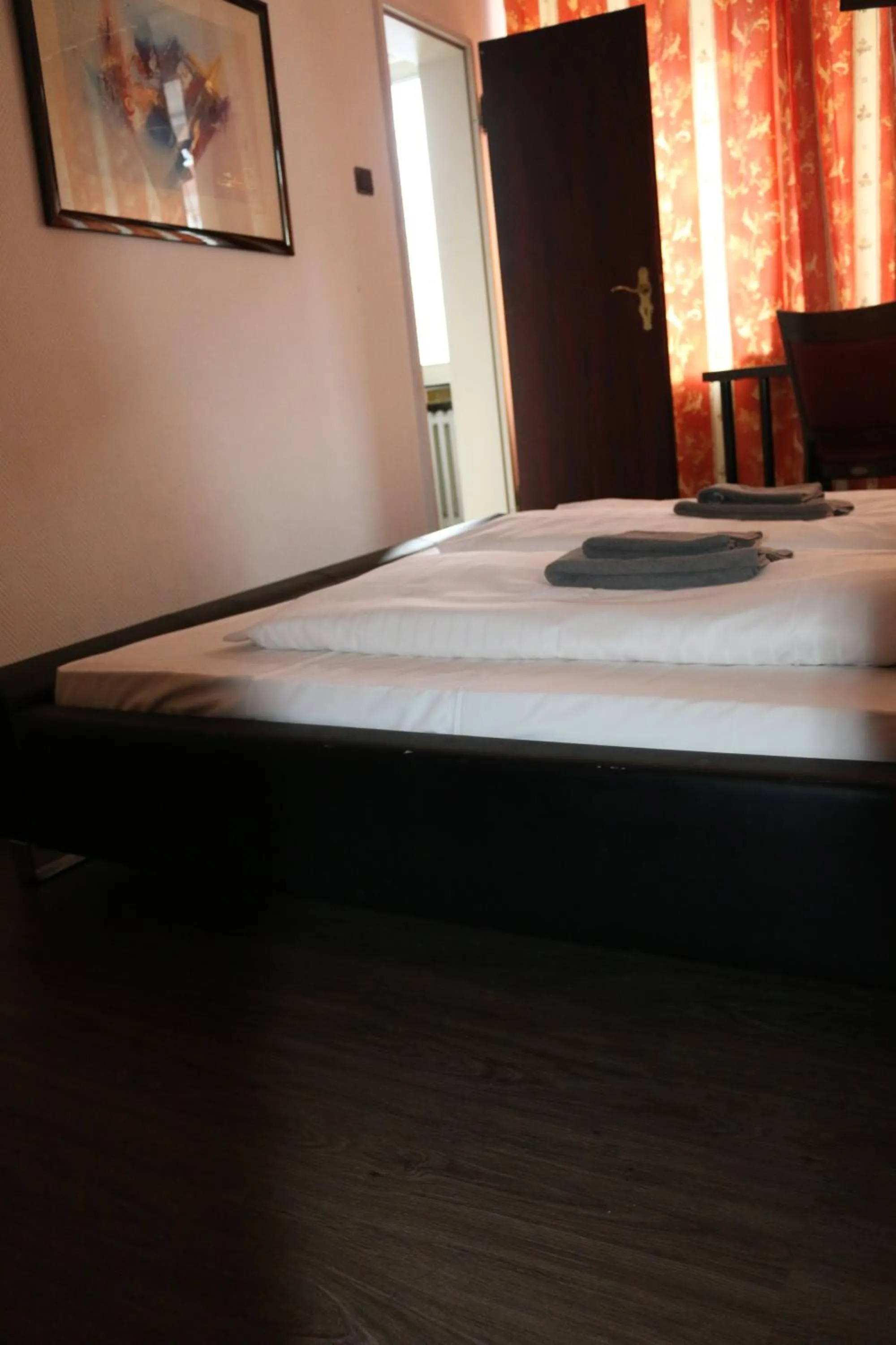 Bed in Hotel Berliner Hof