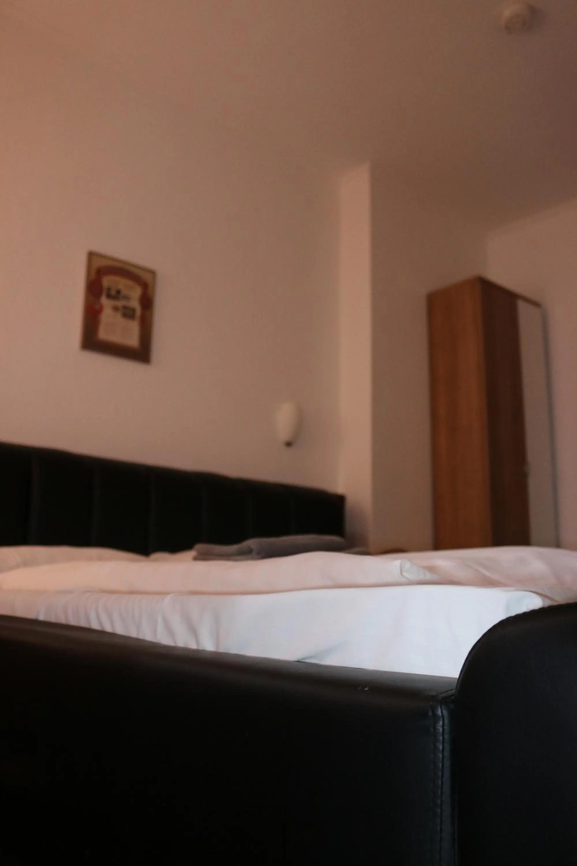 Bed in Hotel Berliner Hof