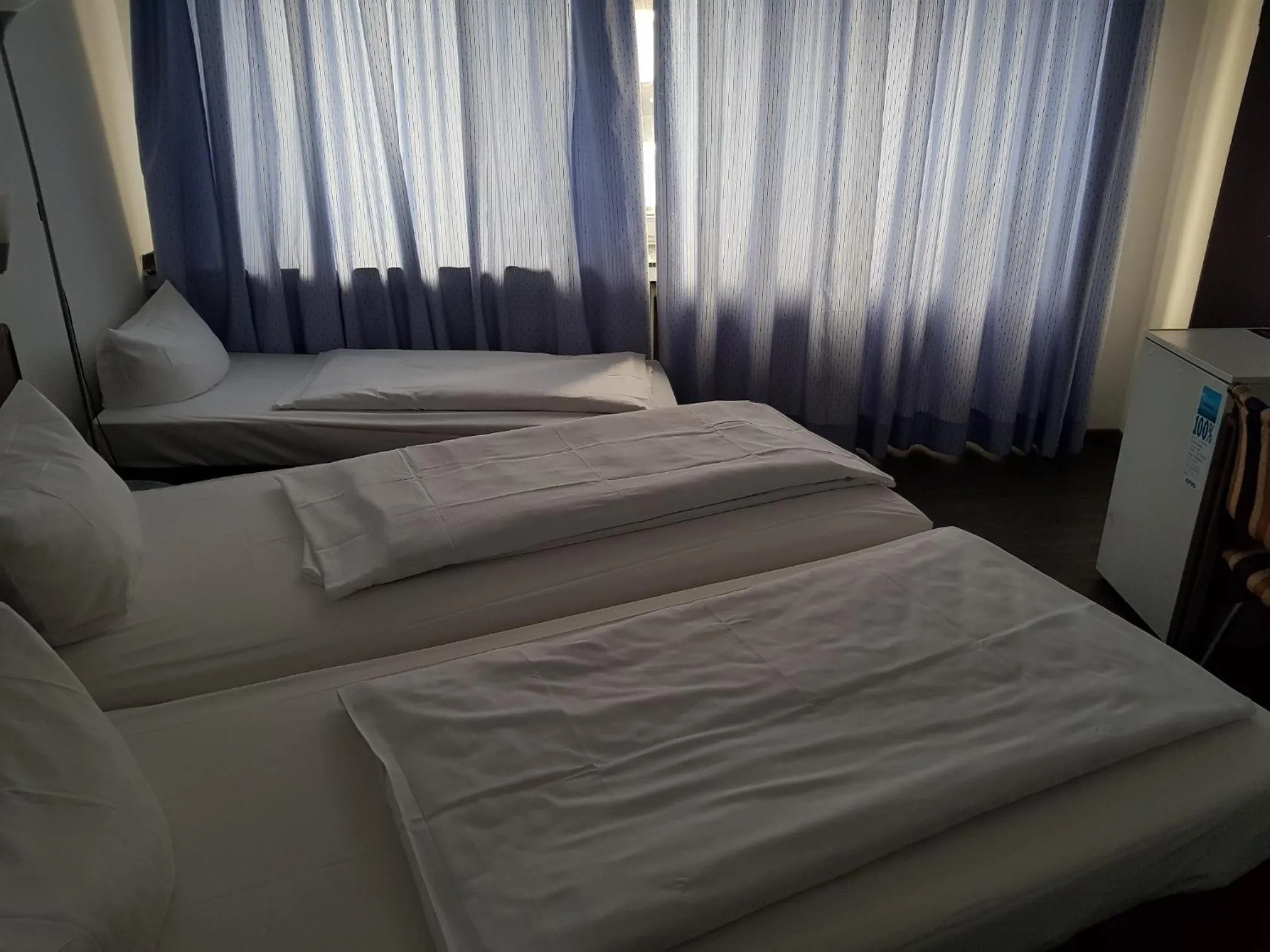 Bed in Hotel Berliner Hof