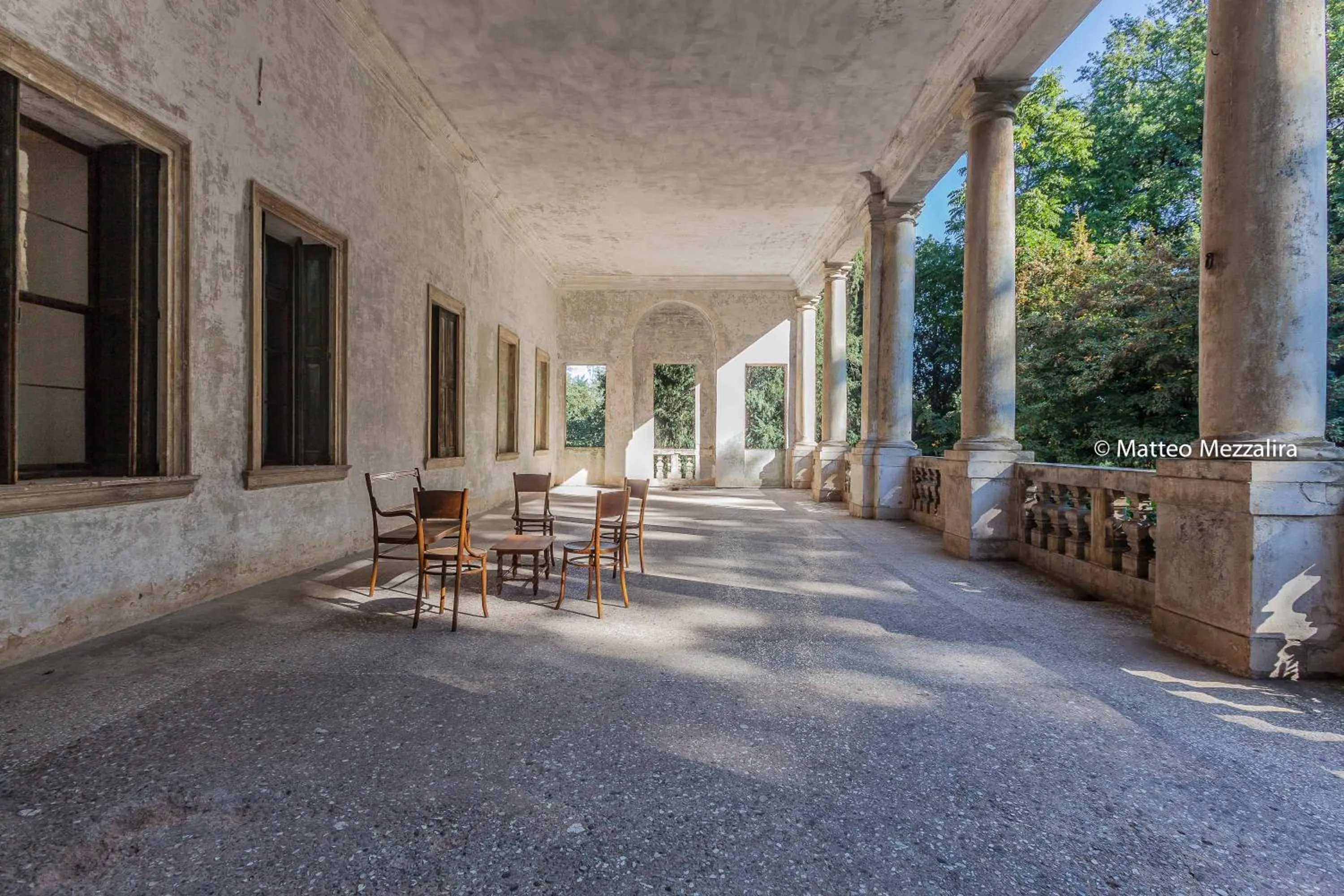 Balcony/Terrace in B&B Dal Viceré - Villa Mezzalira