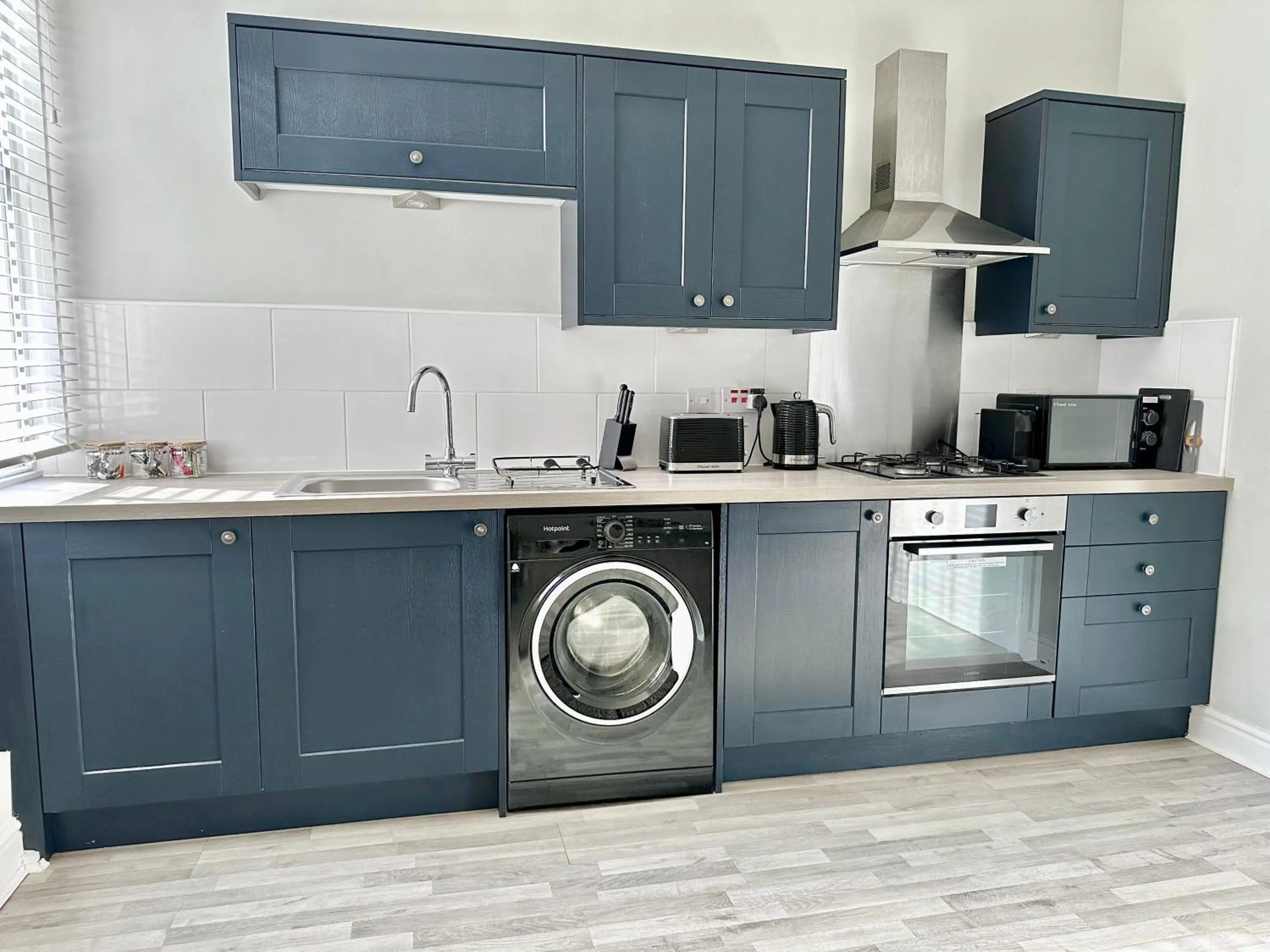 kitchen in Gillygate Nest with Free Allocated Parking