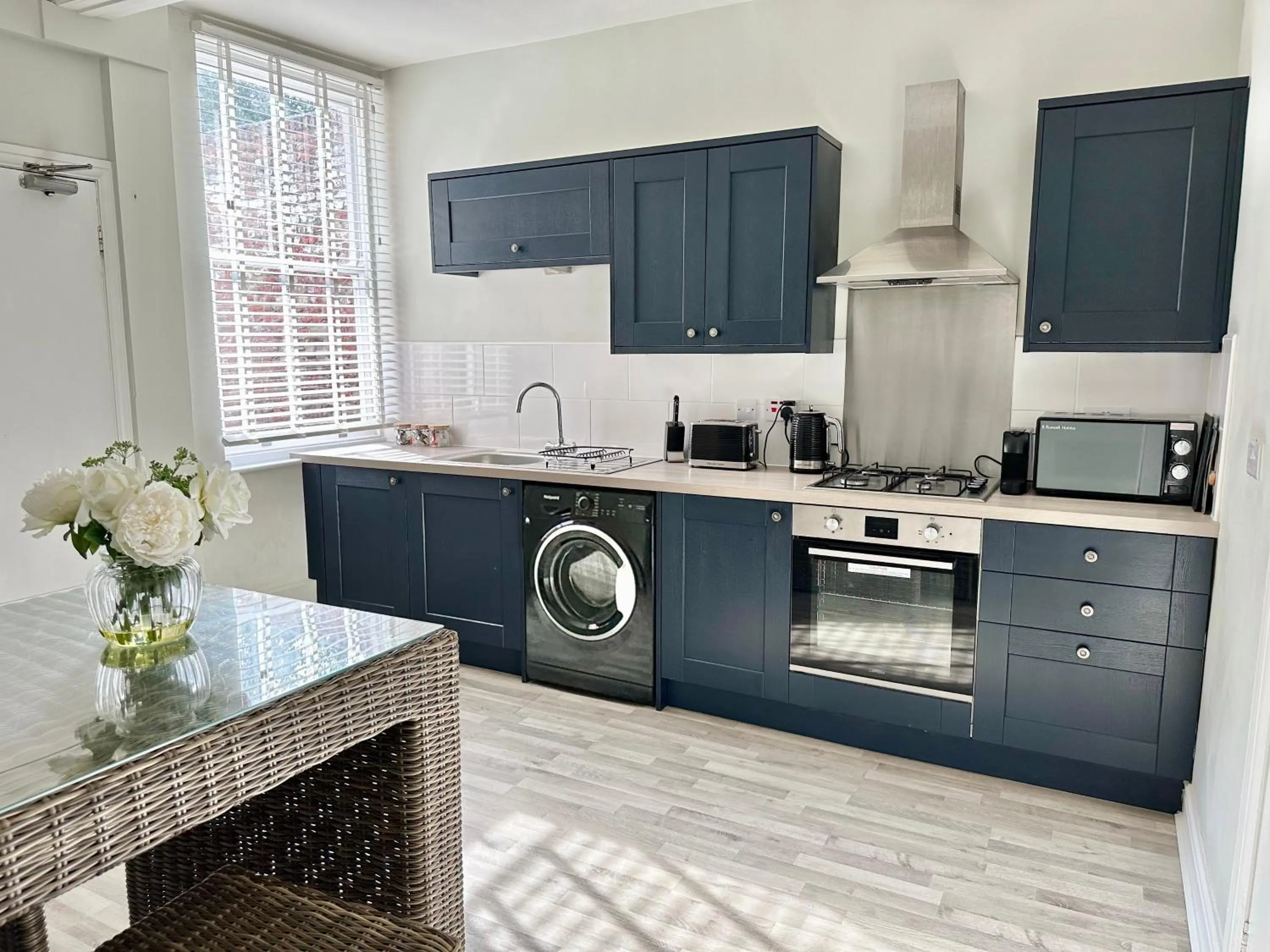kitchen in Gillygate Nest with Free Allocated Parking