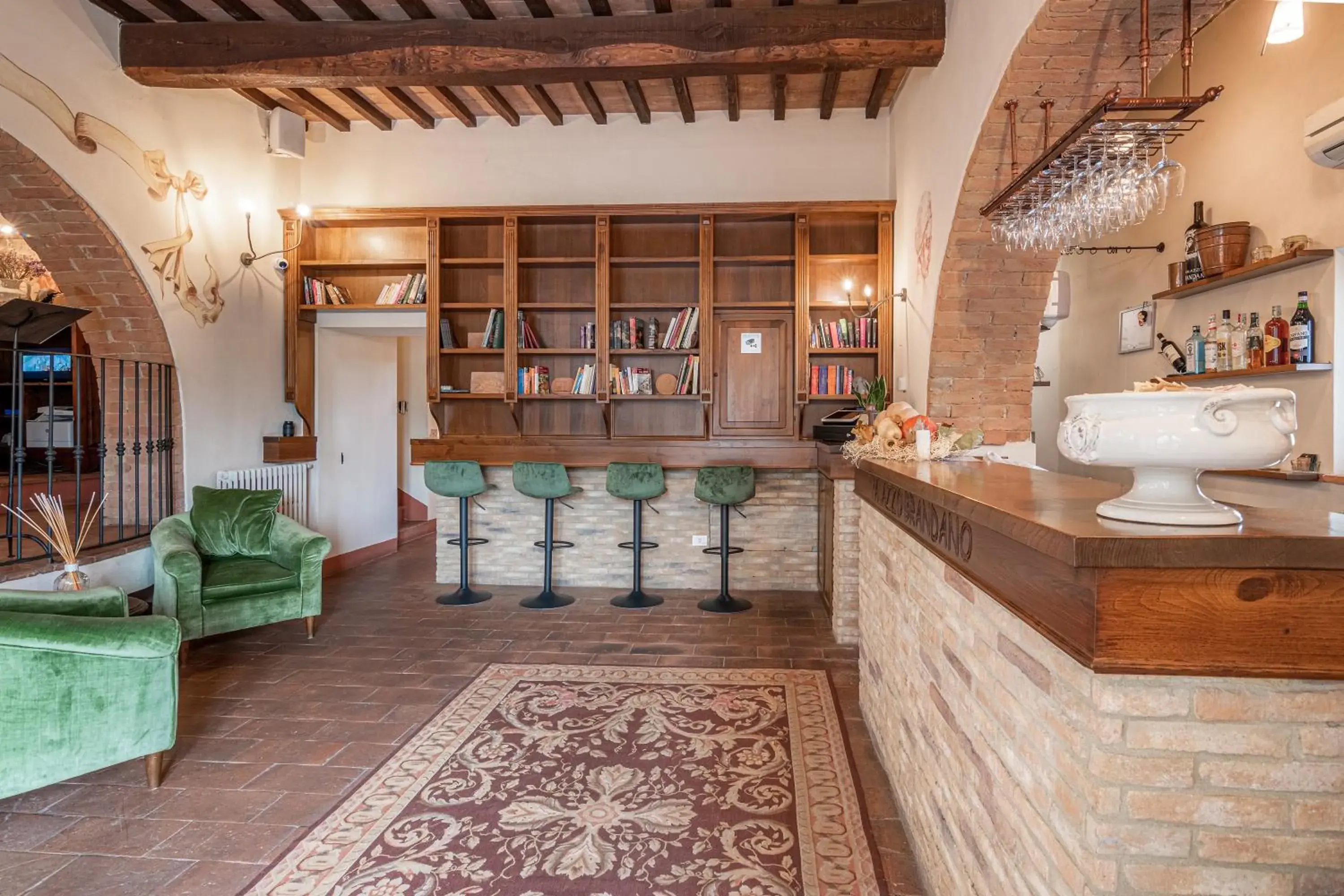 Lobby or reception in Palazzo Brandano Hotel Lobby or reception in Palazzo Brandano Hotel