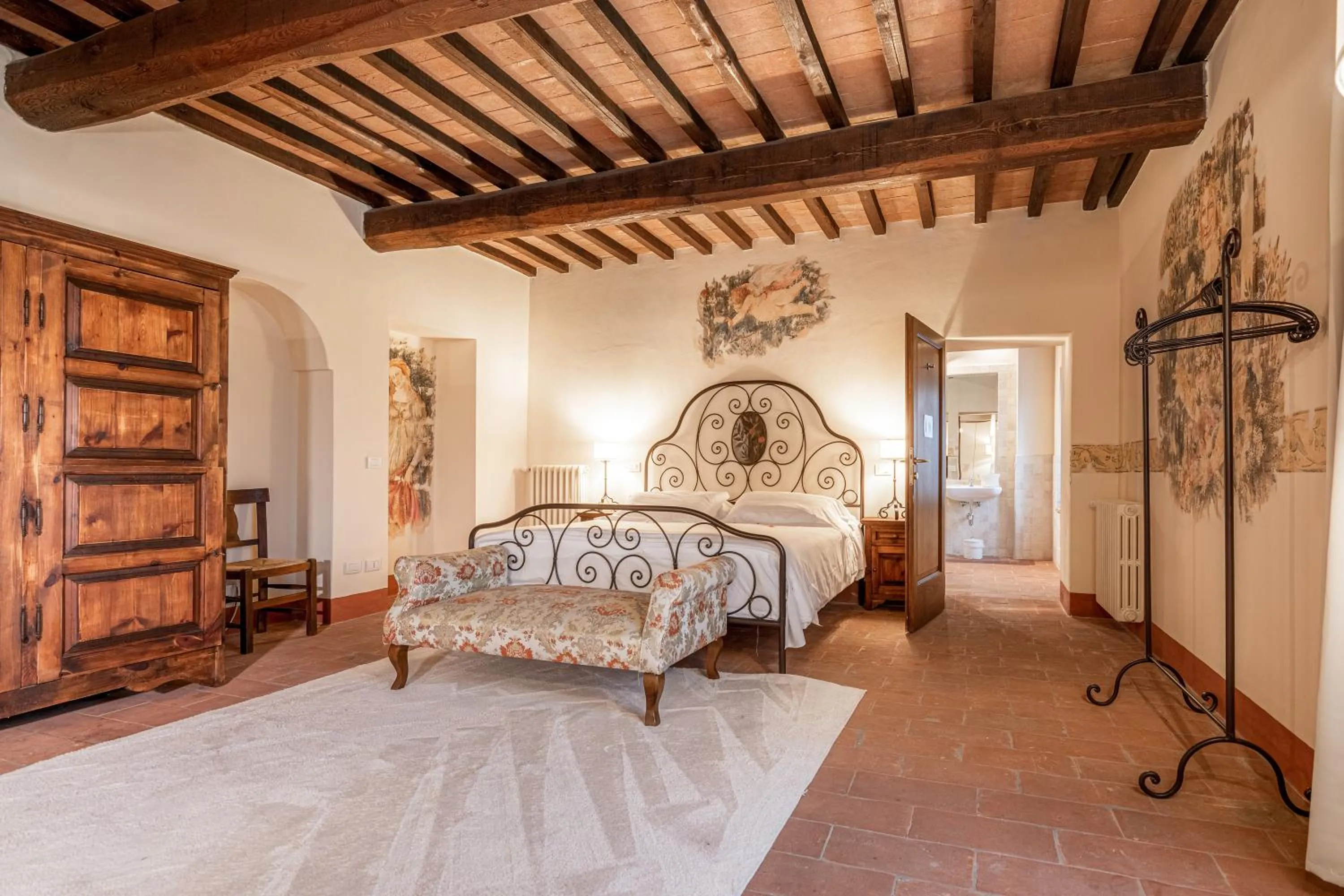 Bed in Palazzo Brandano Hotel