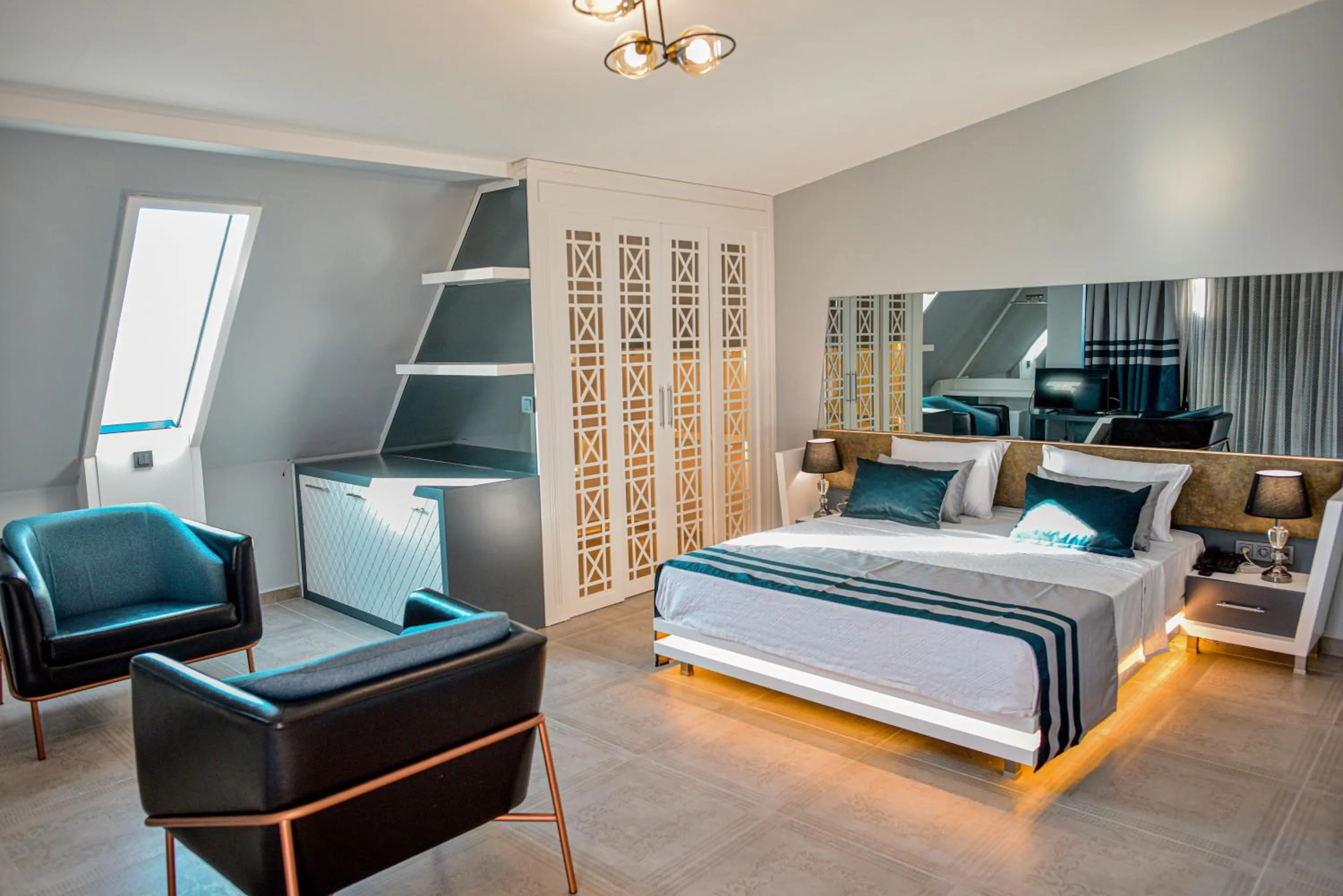 Bed in Sette Serenity Hotel