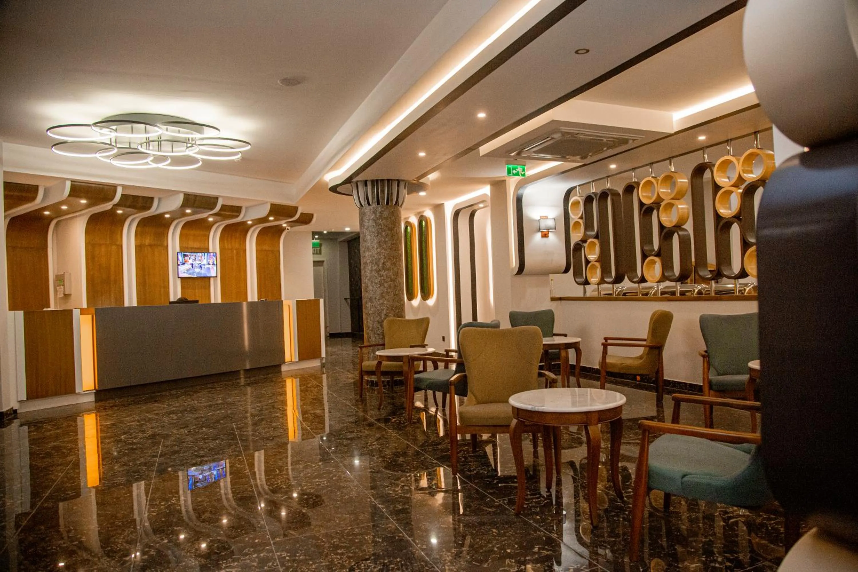 Lobby or reception in Sette Serenity Hotel