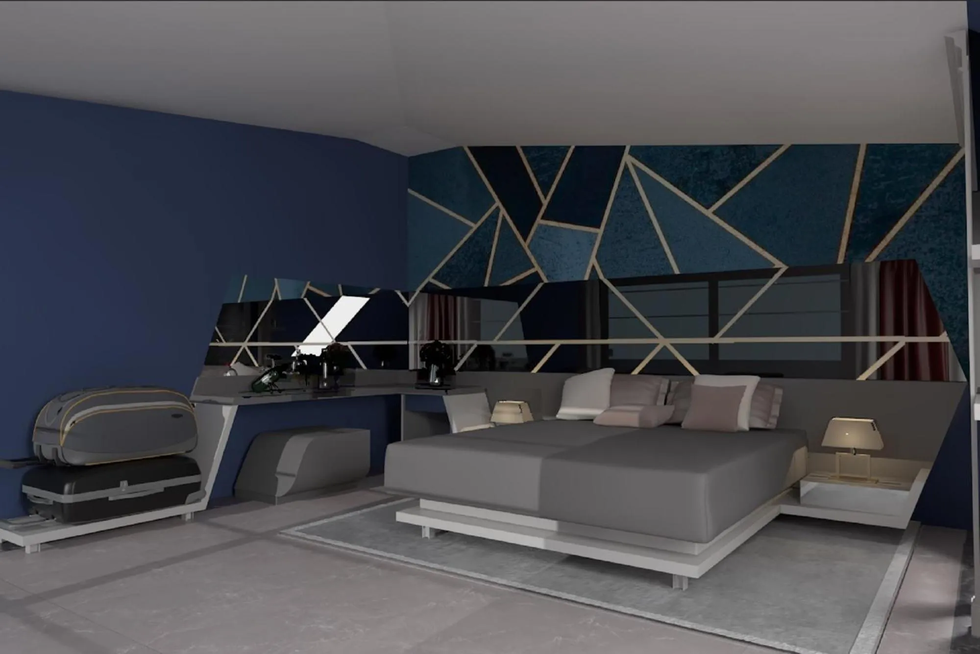 Decorative detail in Sette Serenity Hotel