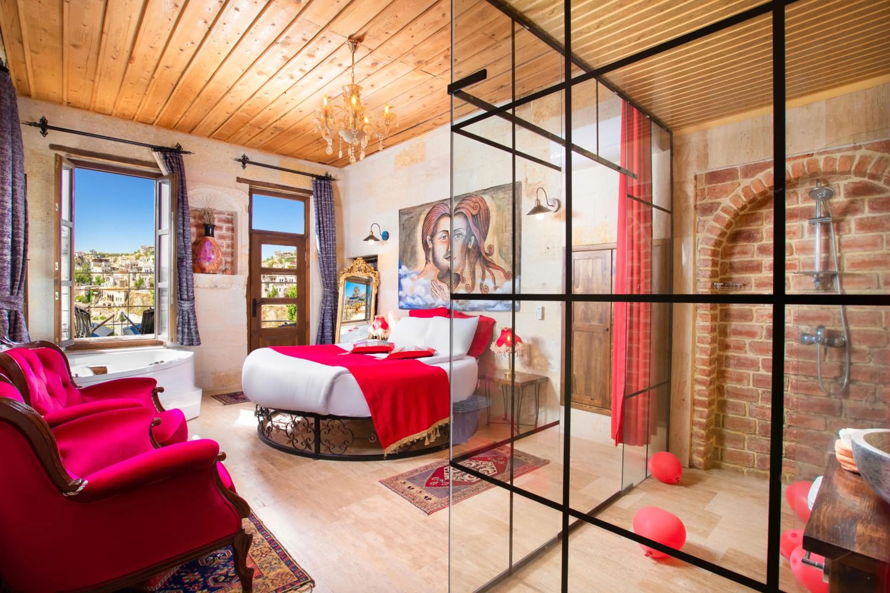 Bed in Carna Cave Hotel Cappadocia Only Adult