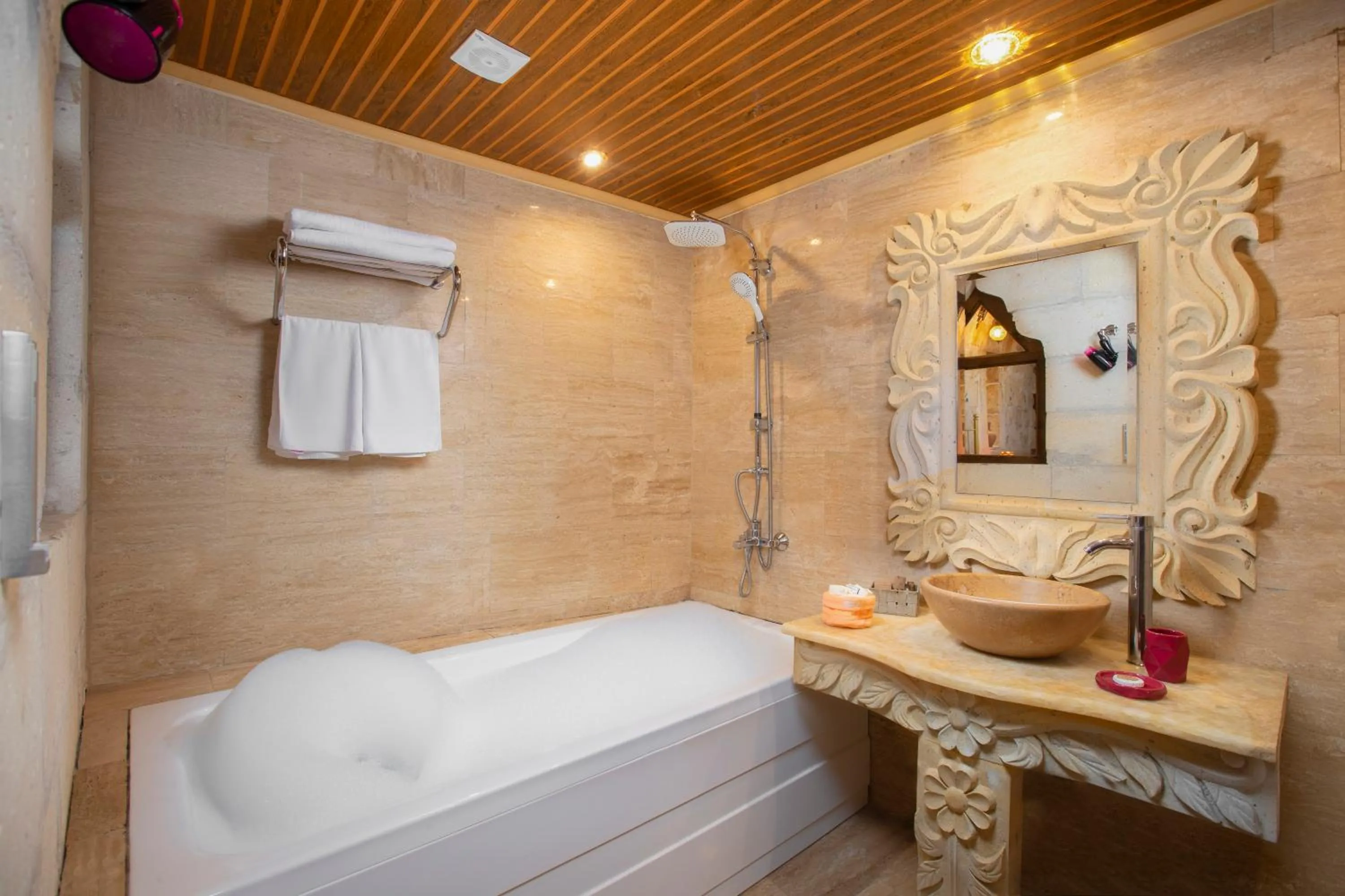 Bathroom in Carna Cave Hotel Cappadocia Only Adult