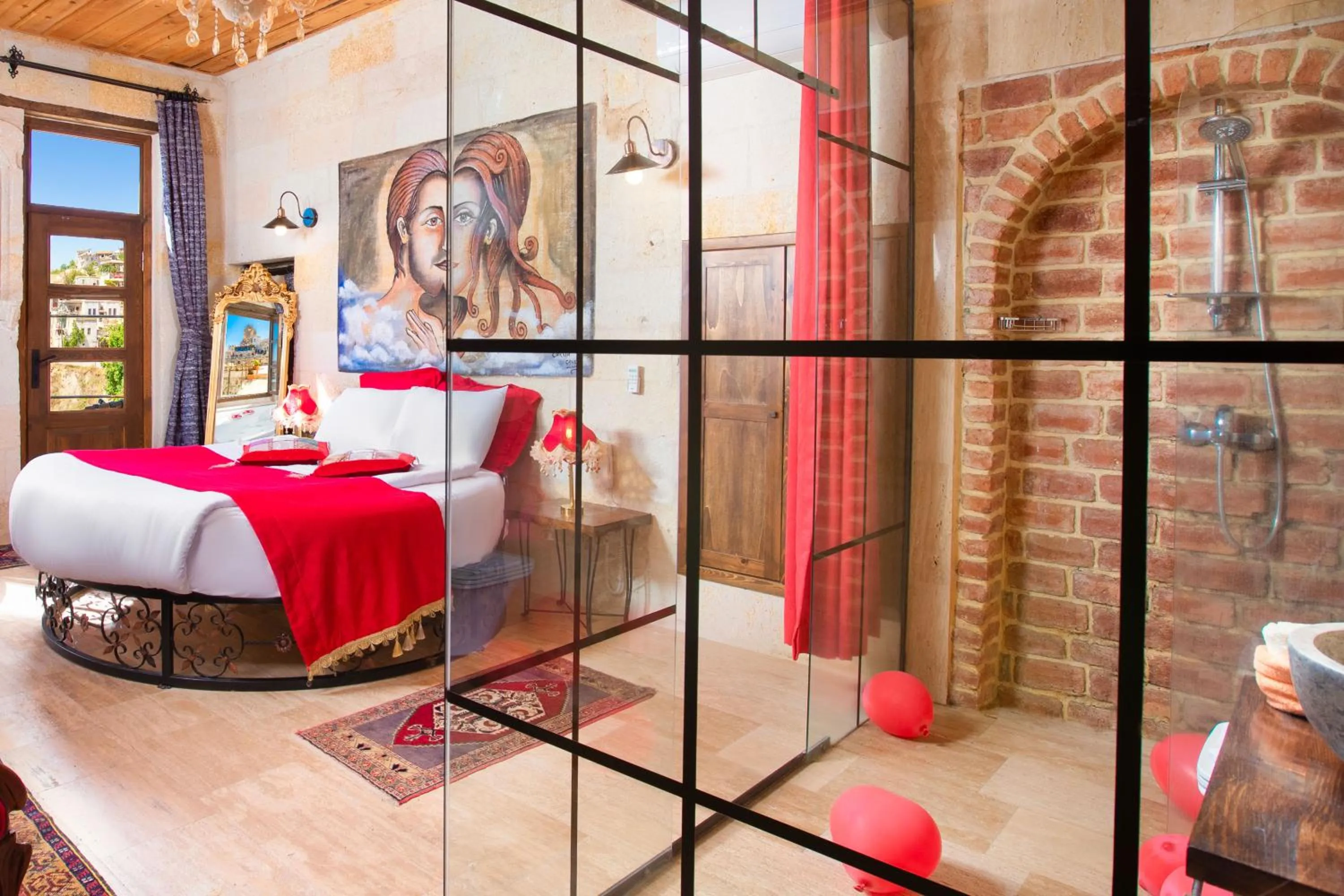 Bed in Carna Cave Hotel Cappadocia Only Adult