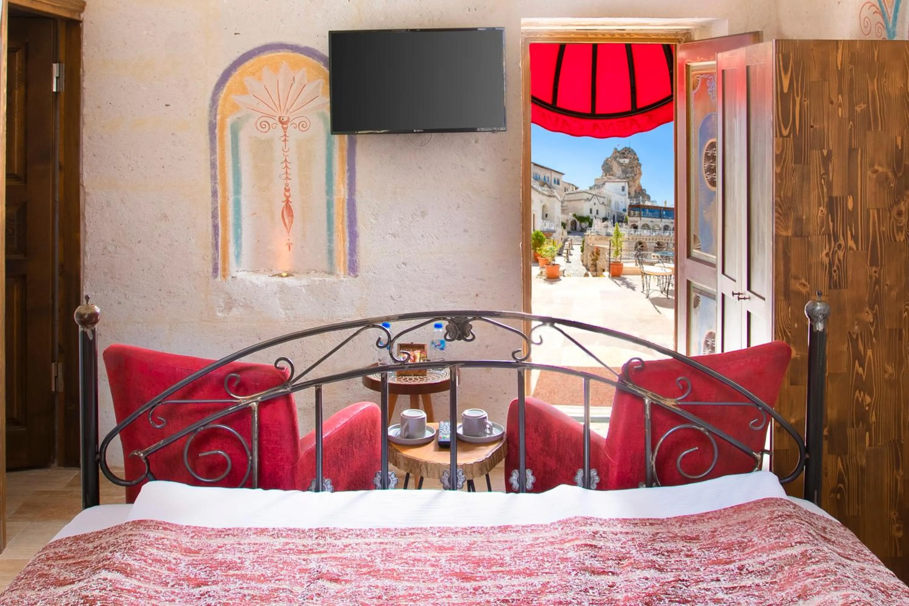 Bed in Carna Cave Hotel Cappadocia Only Adult