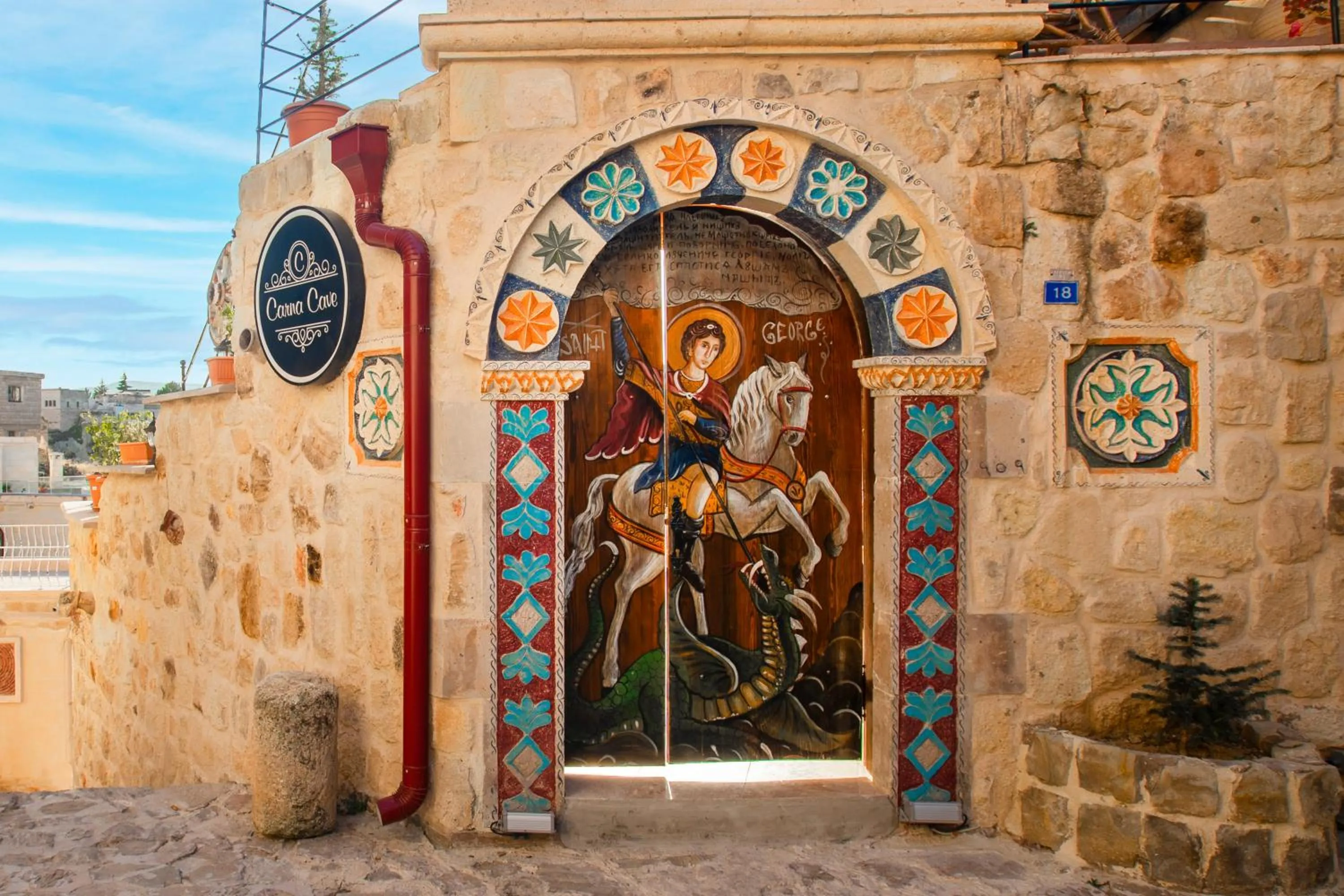 Facade/entrance in Carna Cave Hotel Cappadocia Only Adult