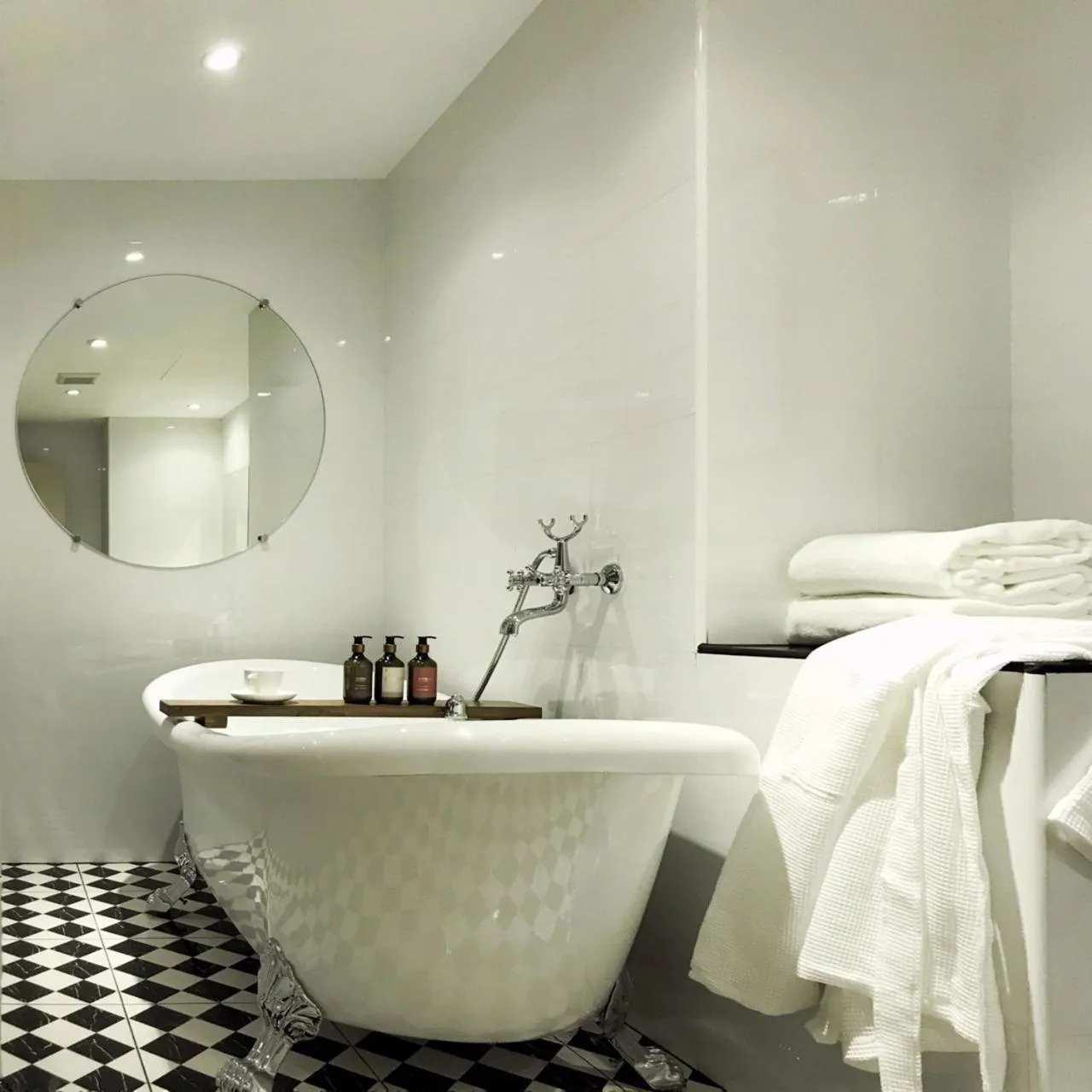 Bed in The Raintree Hotel Chiang Mai