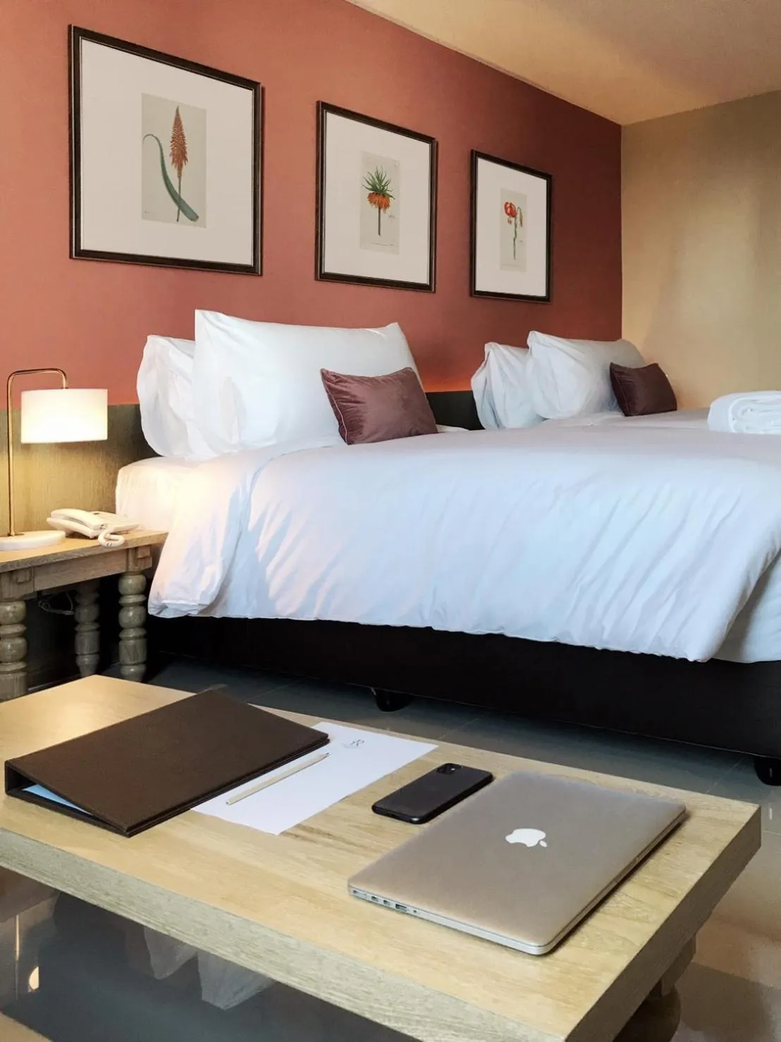 Bed in The Raintree Hotel Chiang Mai