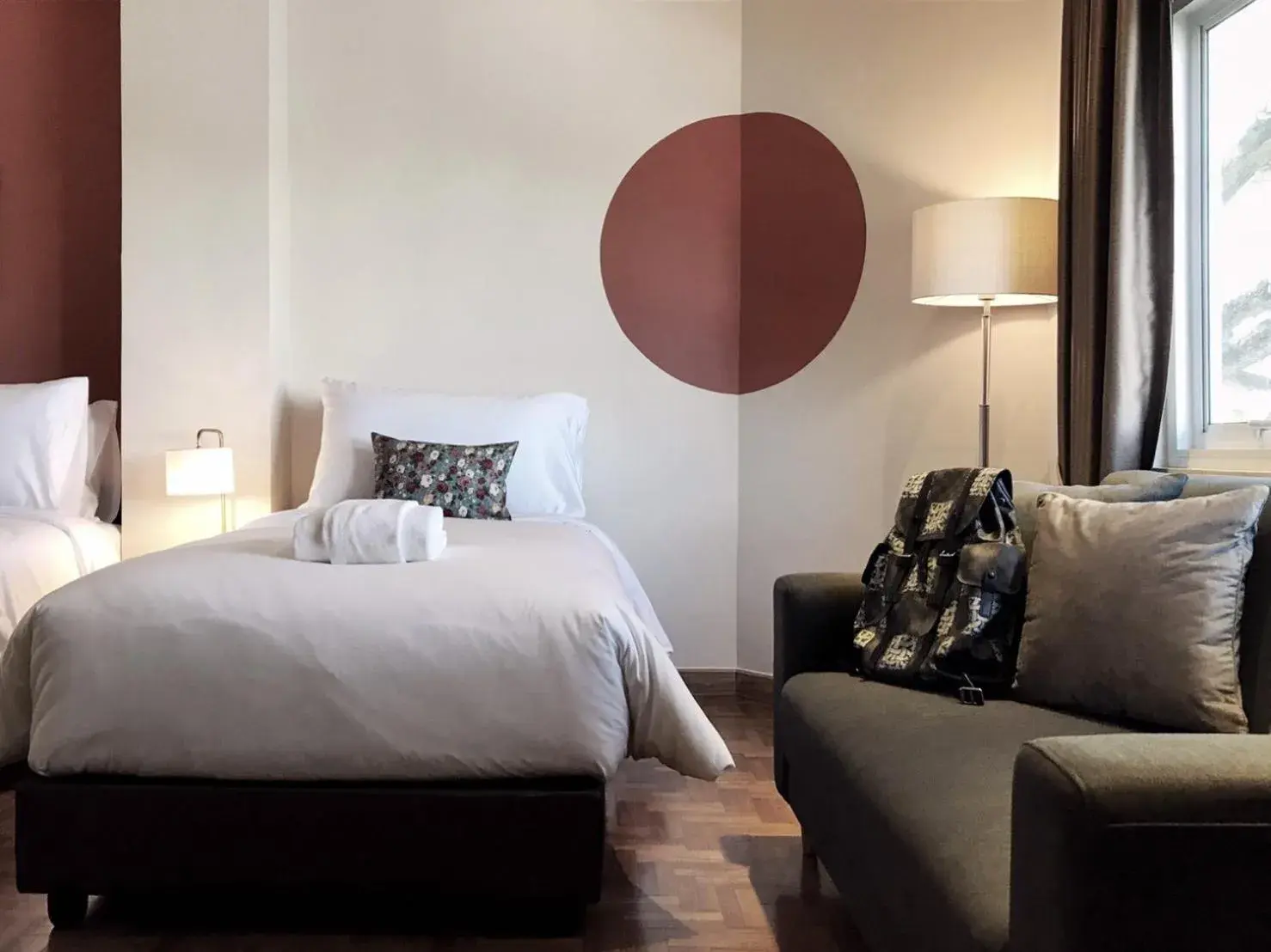 Bed in The Raintree Hotel Chiang Mai Bed in The Raintree Hotel Chiang Mai