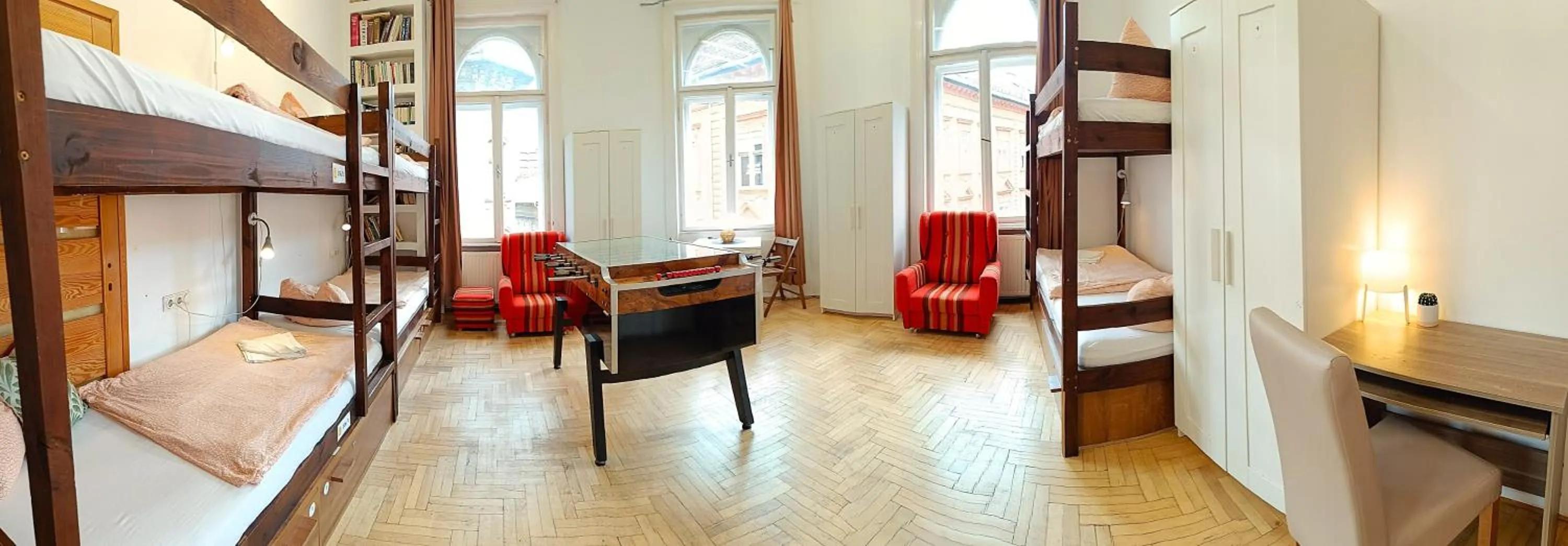 Bed in GoodMo Budapest Smart Rooms