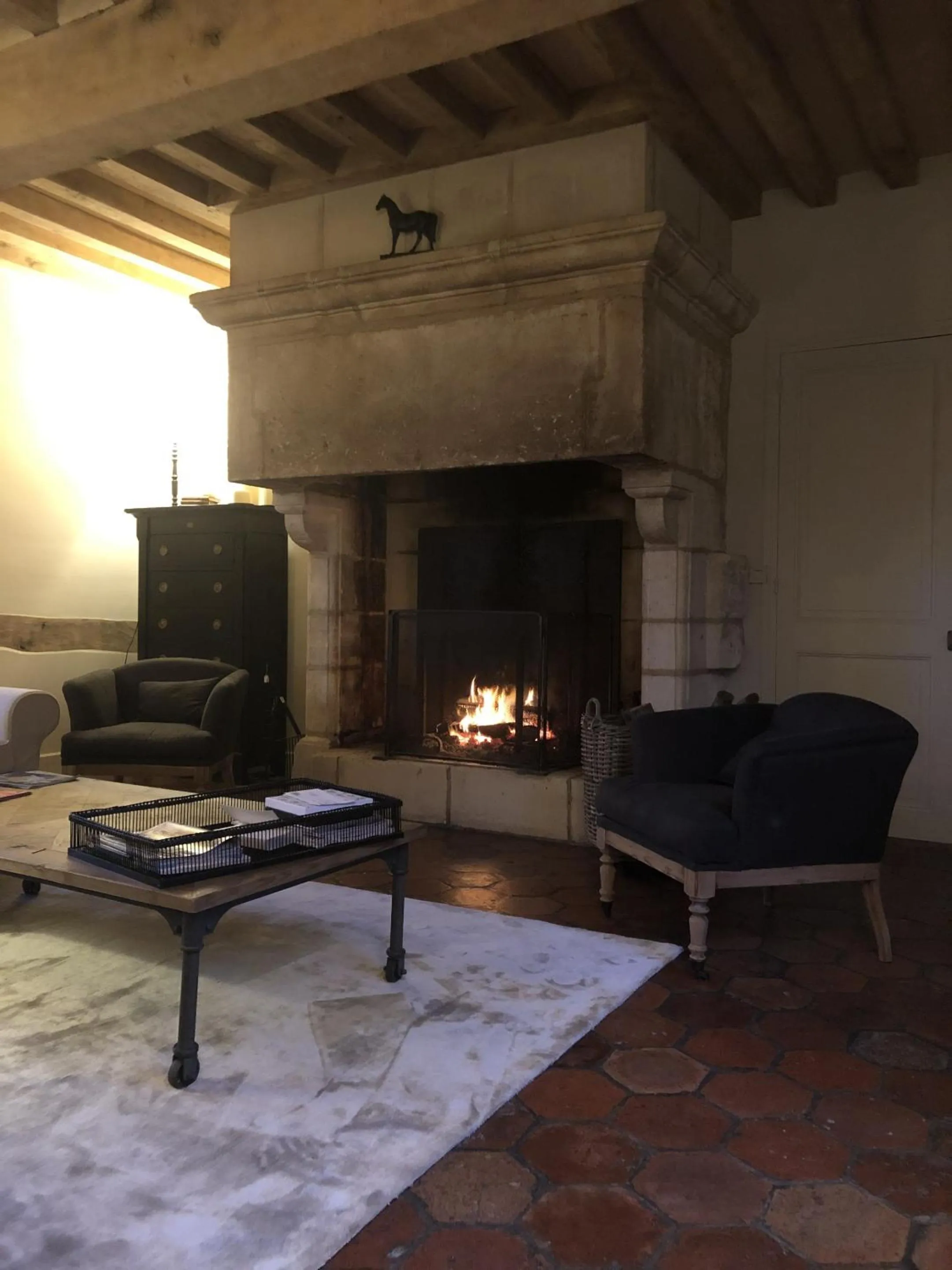 Living room in Le Clos de la Madeleine