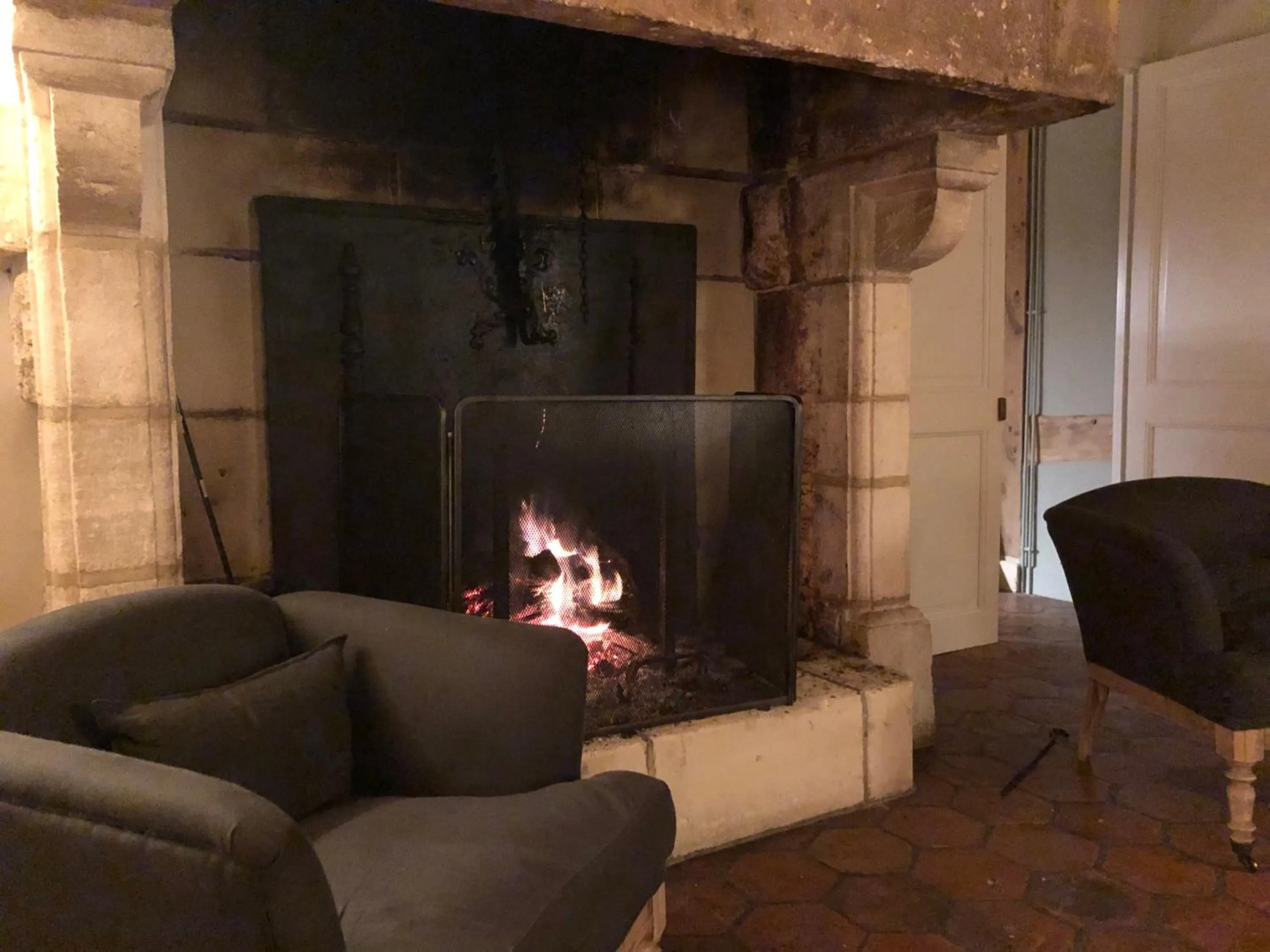 Living room in Le Clos de la Madeleine