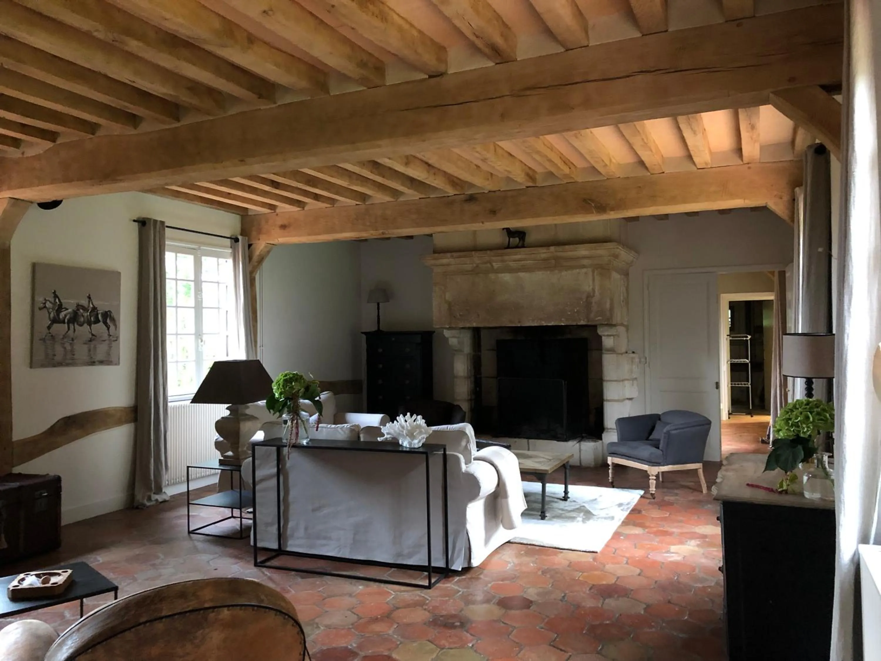 Living room in Le Clos de la Madeleine