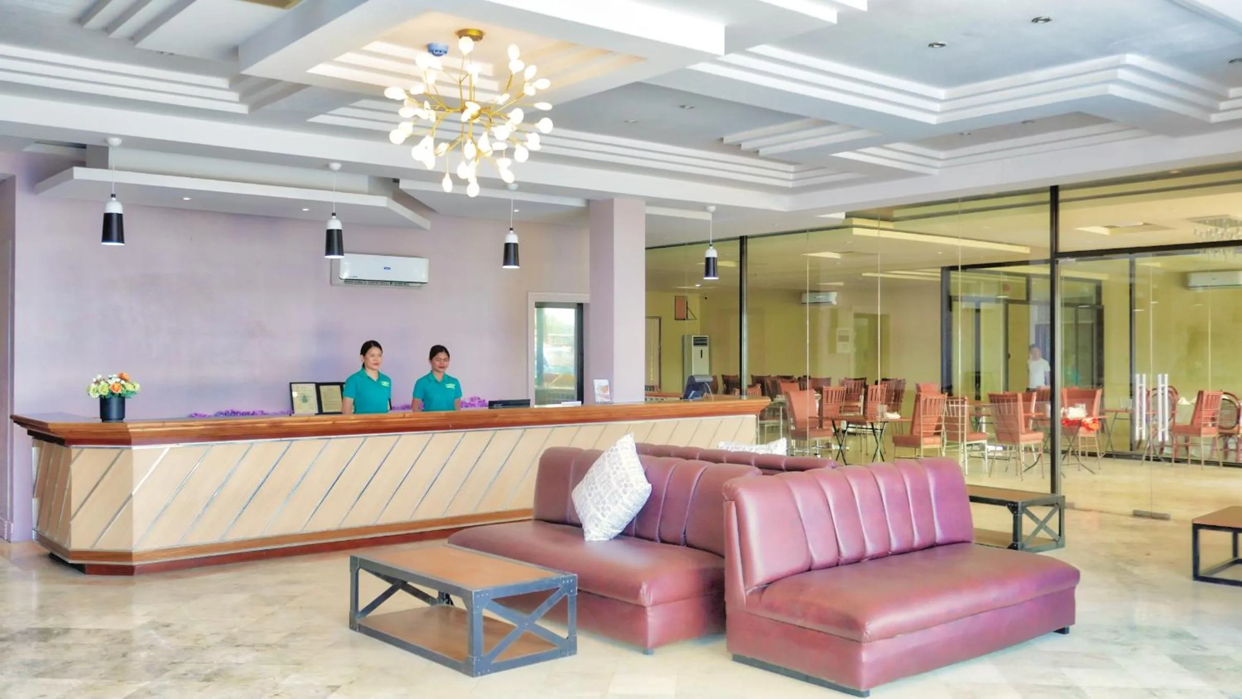 Lobby or reception in Hotel Valencia