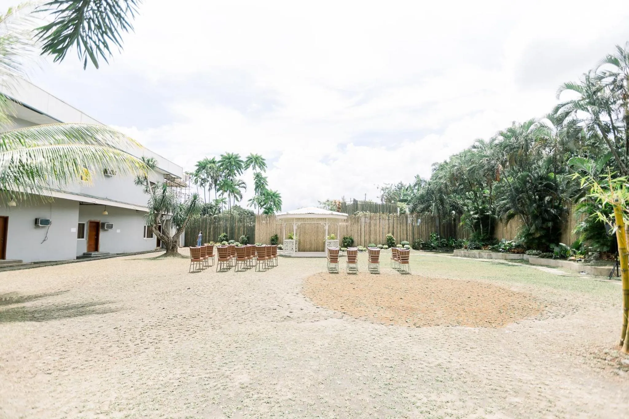 Garden view in Hotel Valencia