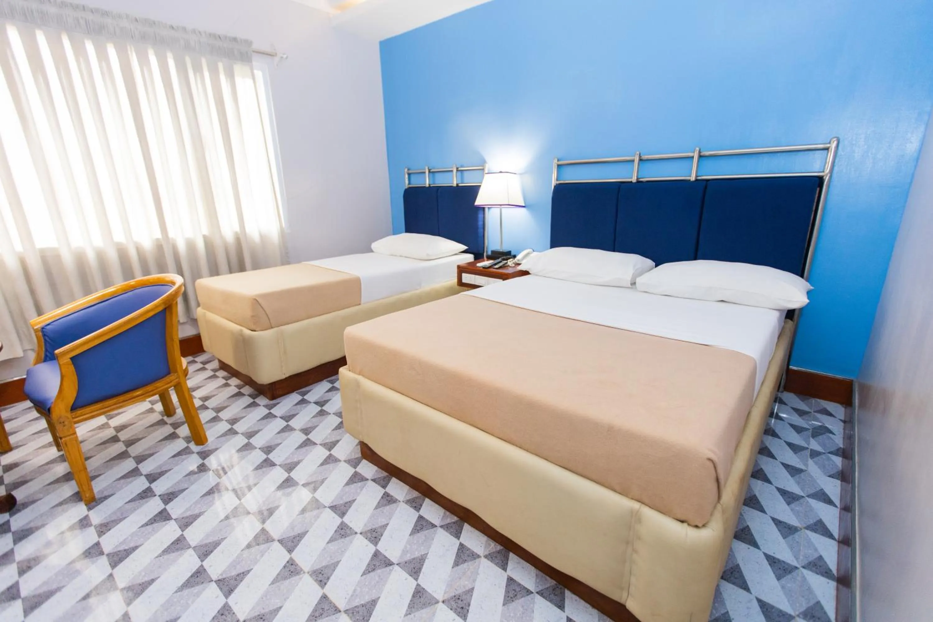 Bed in Hotel Valencia