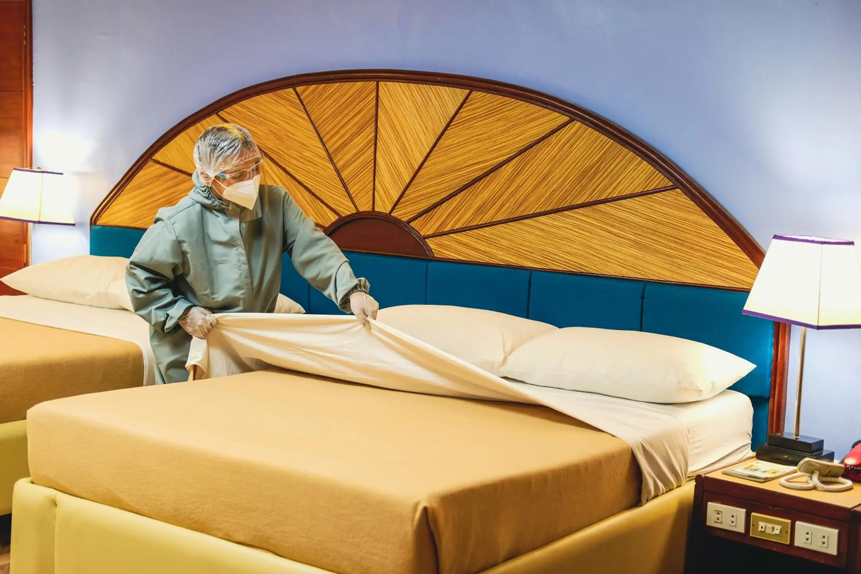 Bed in Hotel Valencia Bed in Hotel Valencia