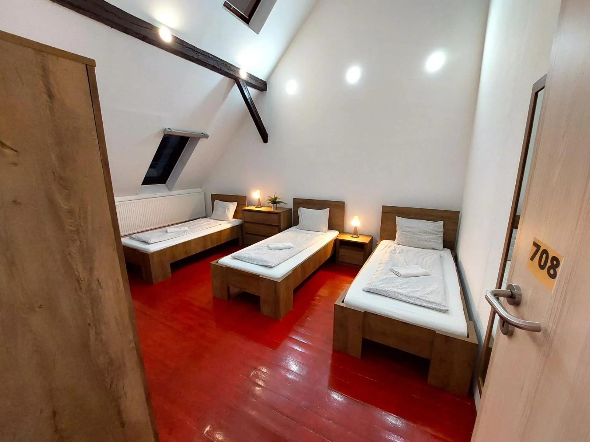 Bed in Black Sheep Budapest Smart Rooms