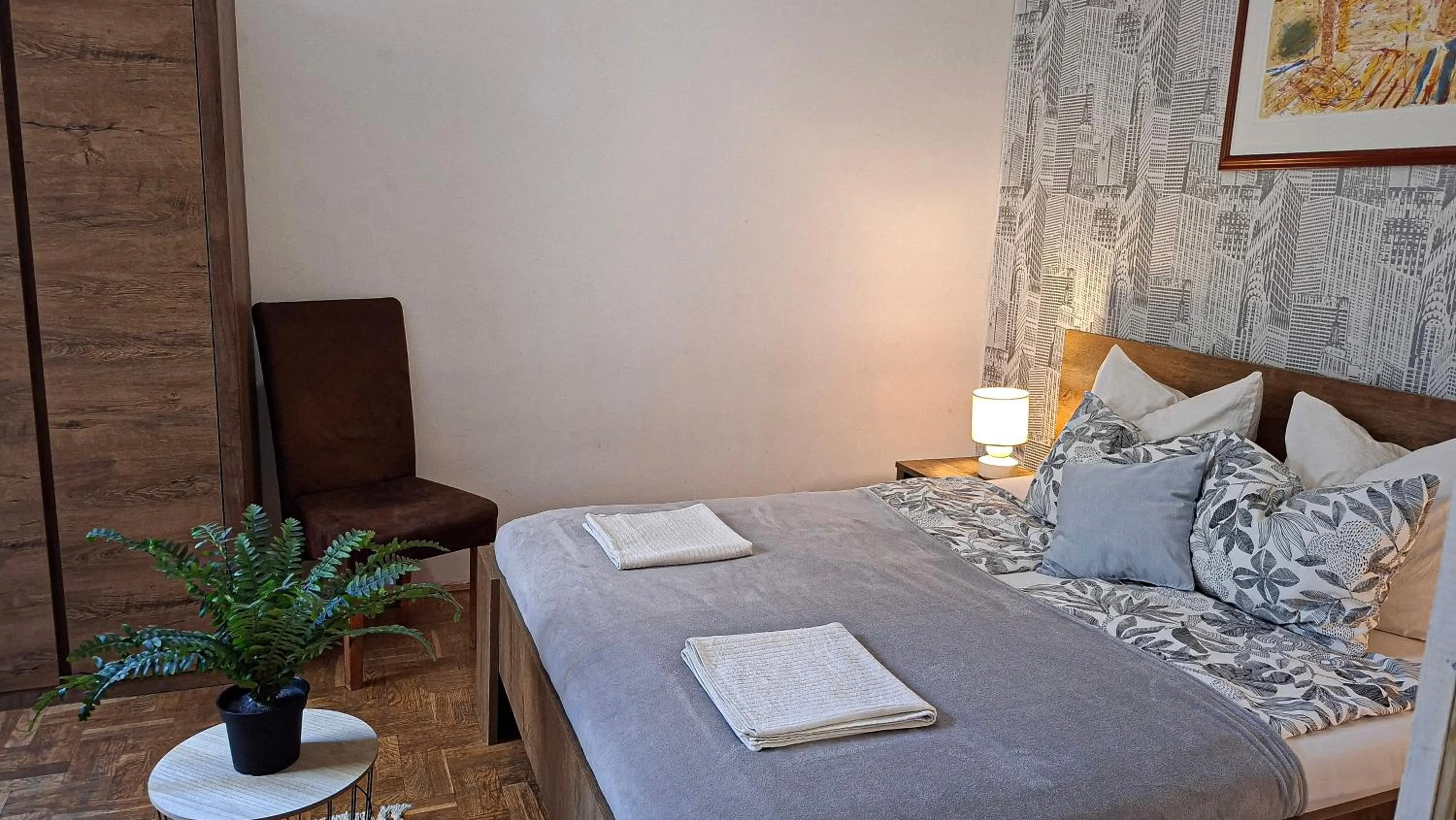 Bed in Black Sheep Budapest Smart Rooms