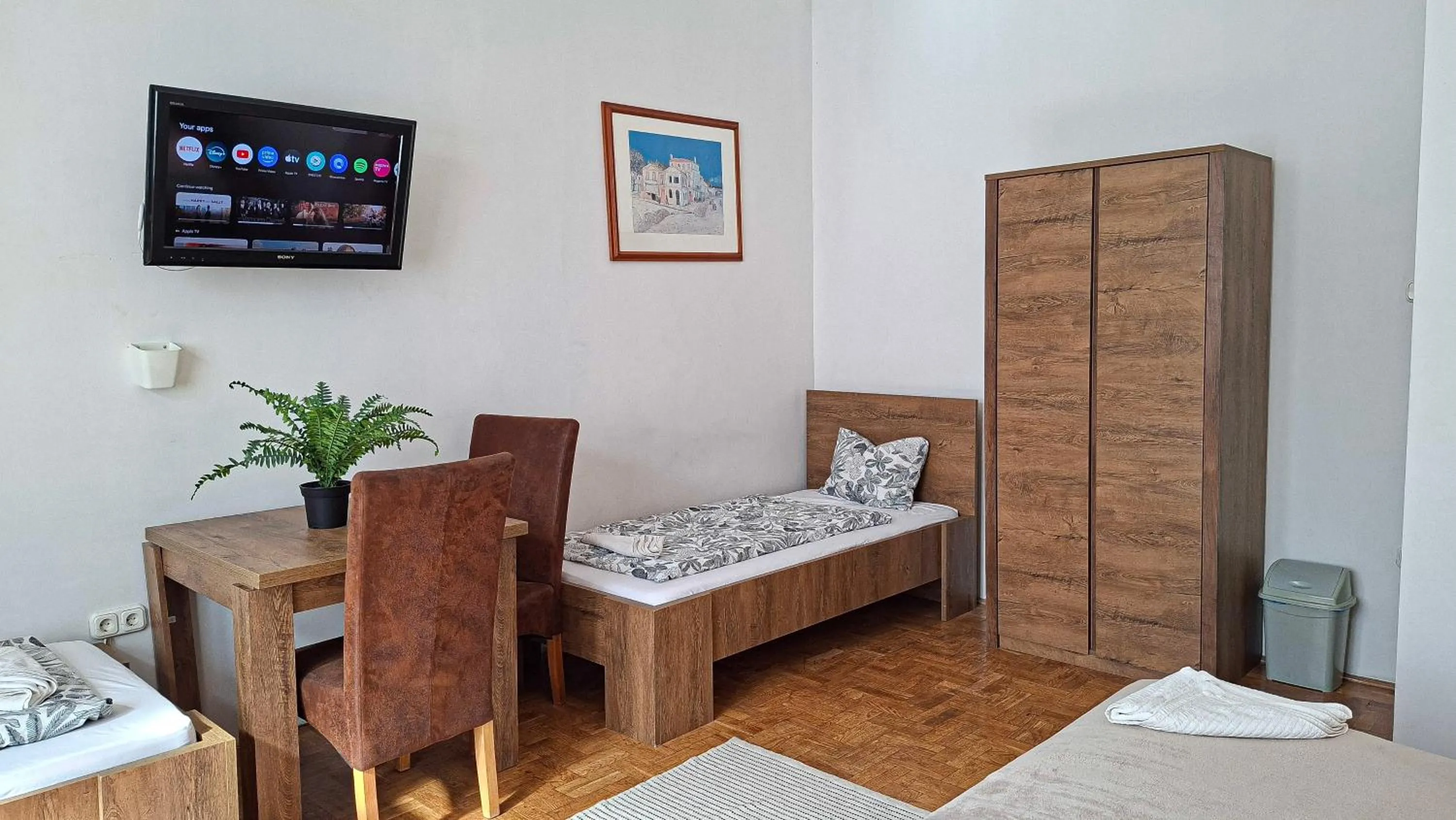 Bed in Black Sheep Budapest Smart Rooms