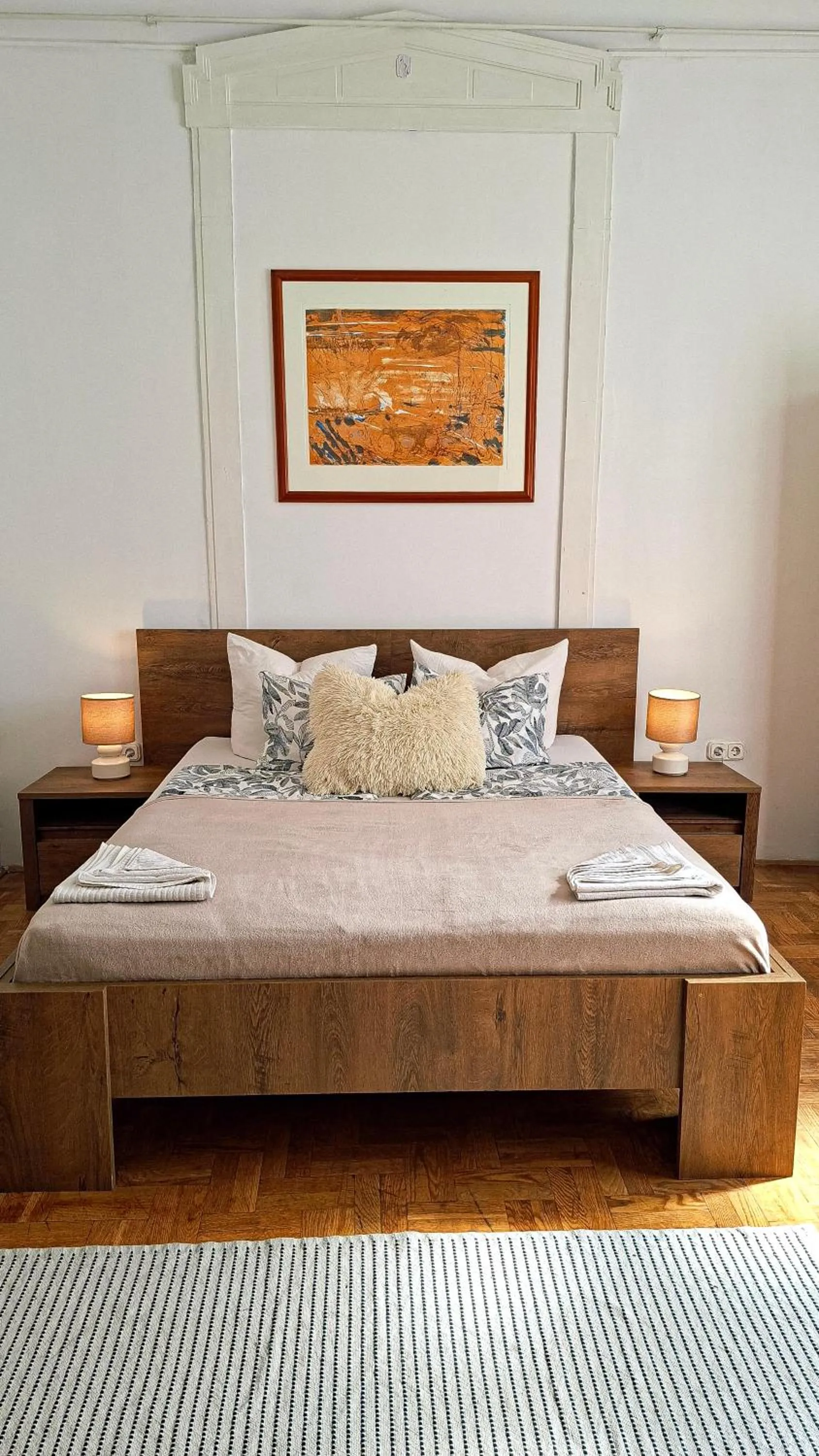 Bed in Black Sheep Budapest Smart Rooms