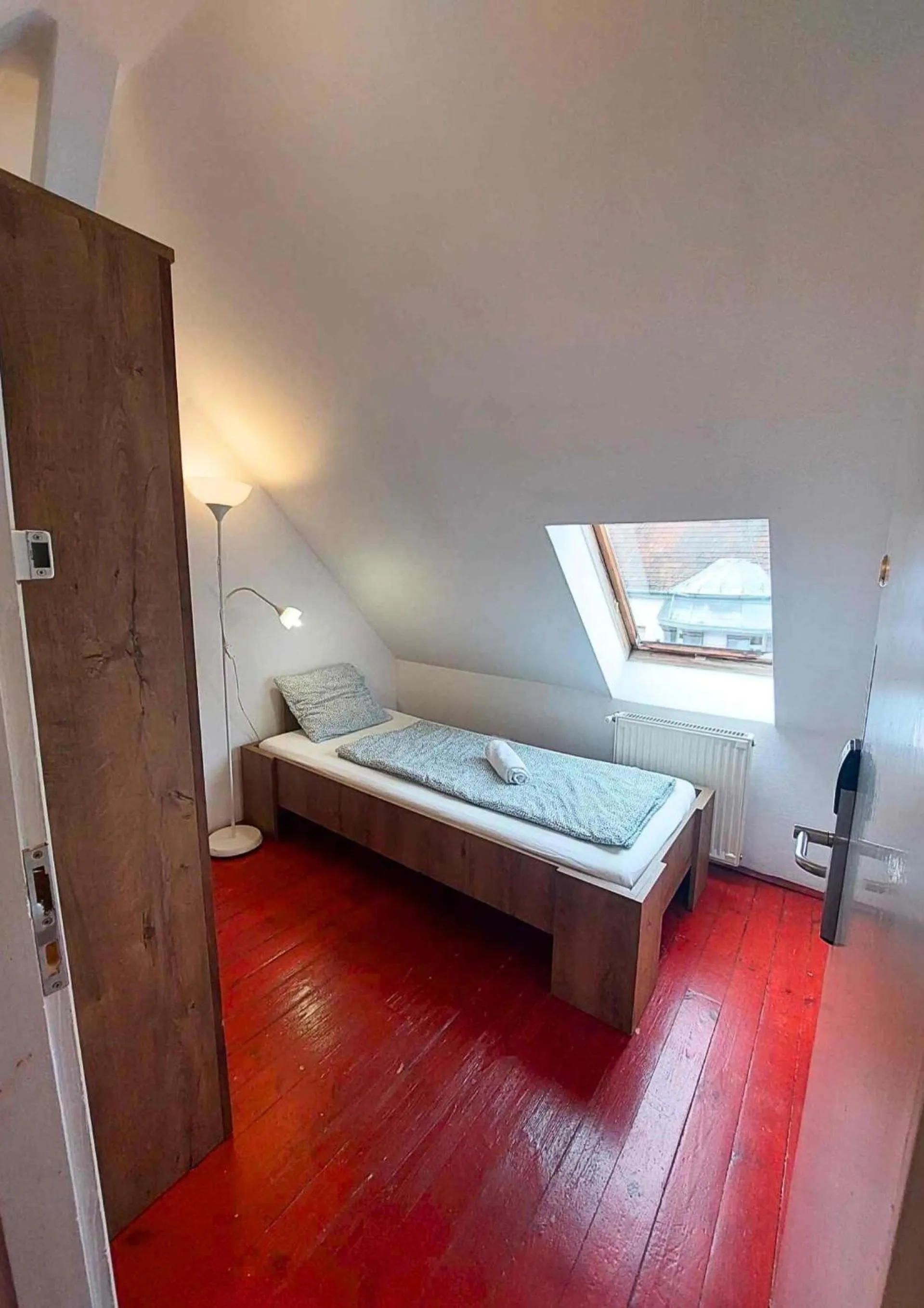 Bed in Black Sheep Budapest Smart Rooms