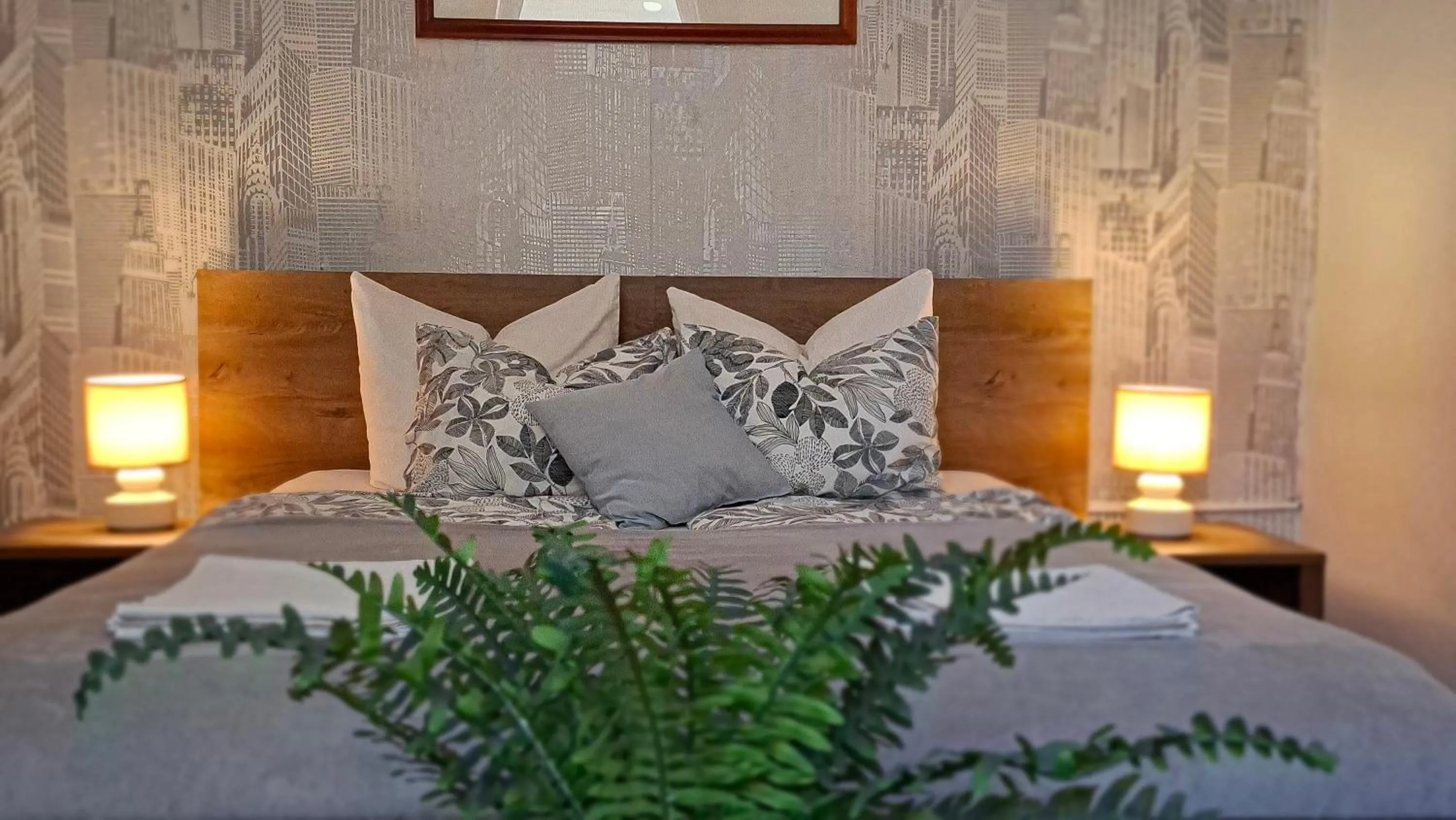 Bed in Black Sheep Budapest Smart Rooms