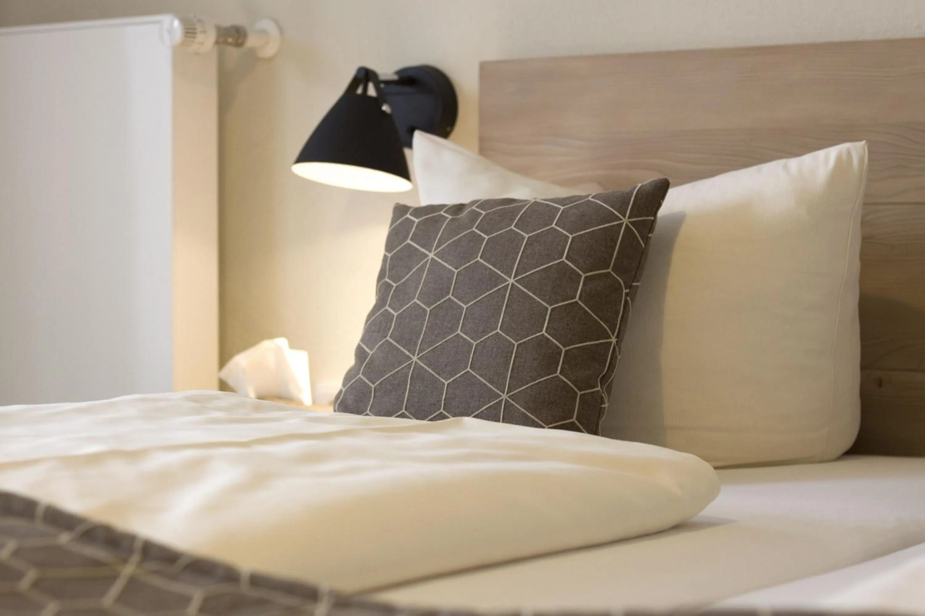 Decorative detail, Bed in Bavaria Biohotel