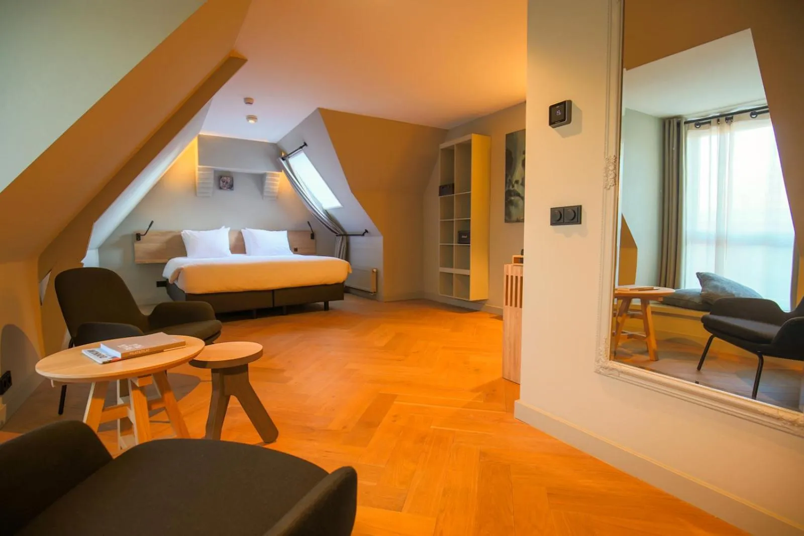 Bed in Hotel Abdij Dokkum