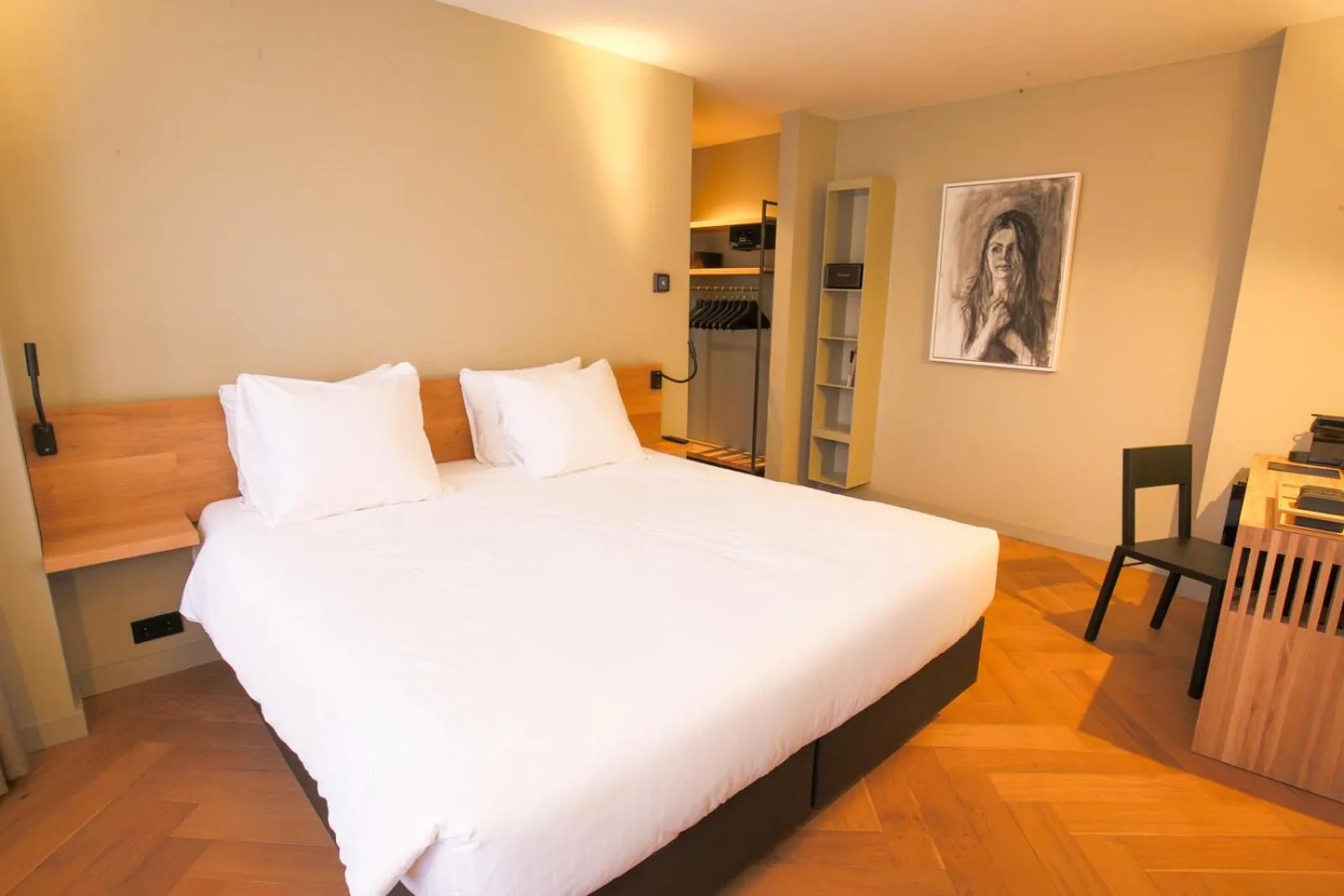 Bed in Hotel Abdij Dokkum